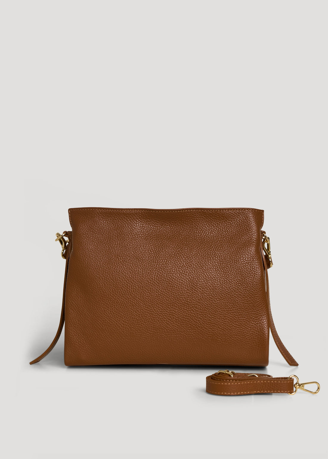 Braid Bag in Tan Dollar Leather