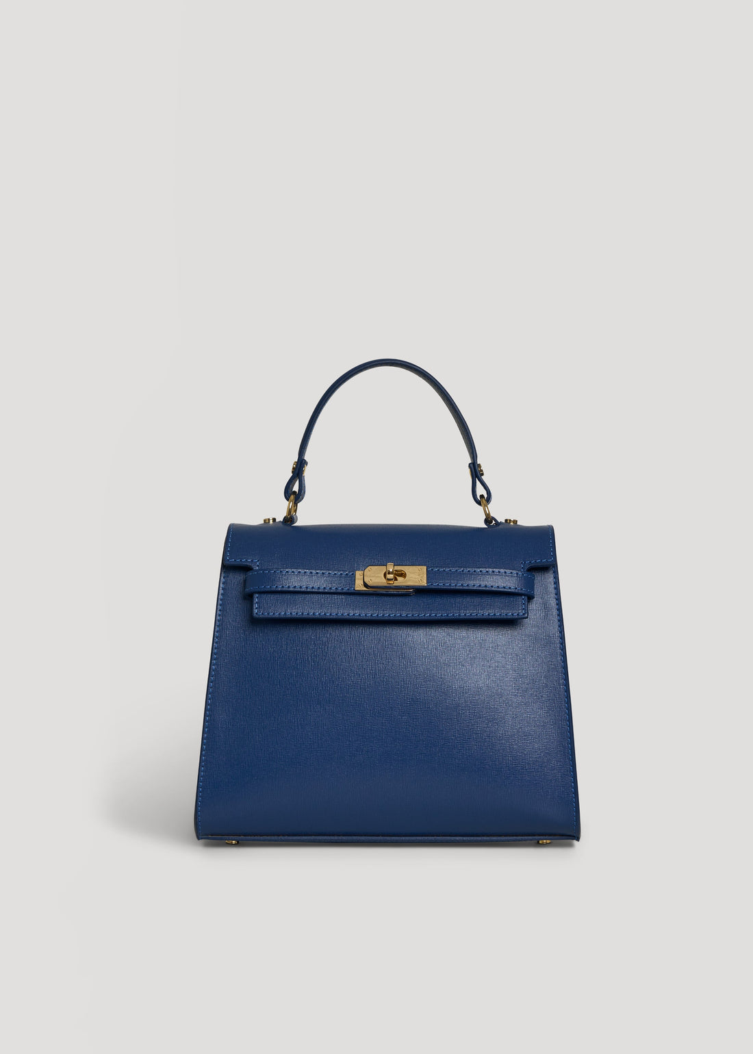 Zaira Bag in Blue Navy Saffiano Leather