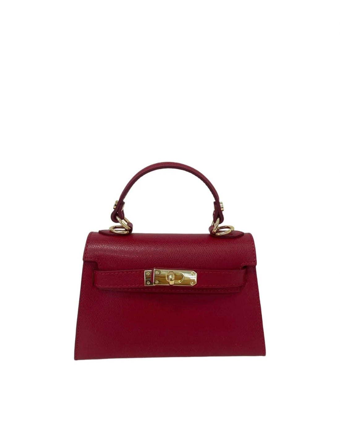 Borsa Lola in pelle Dollar Bordeaux