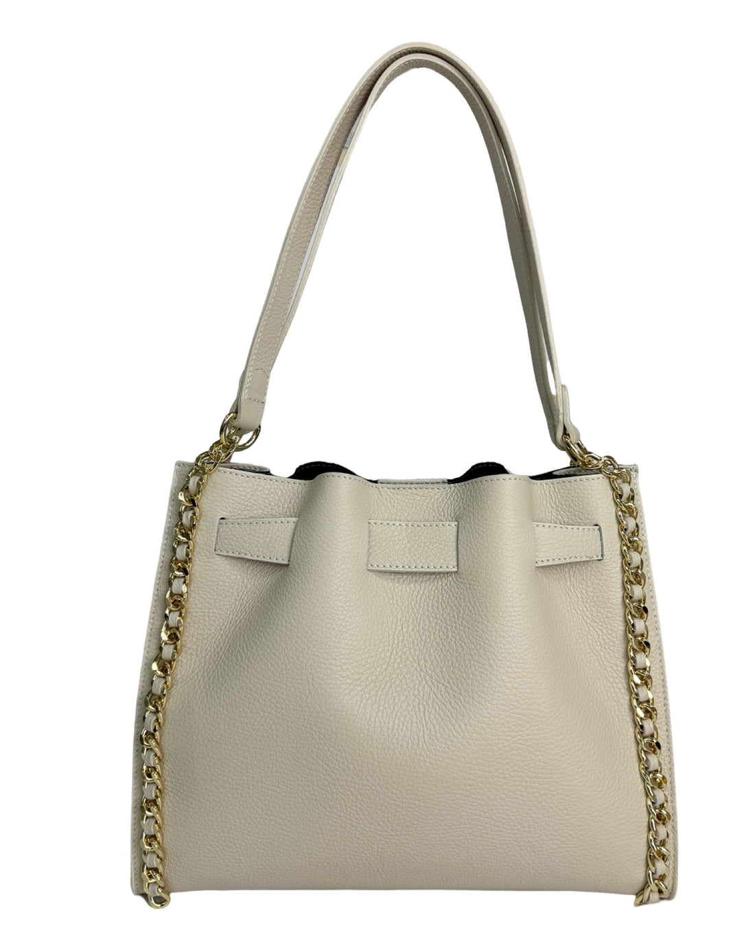Aurora Bag in Dollar Leather Beige