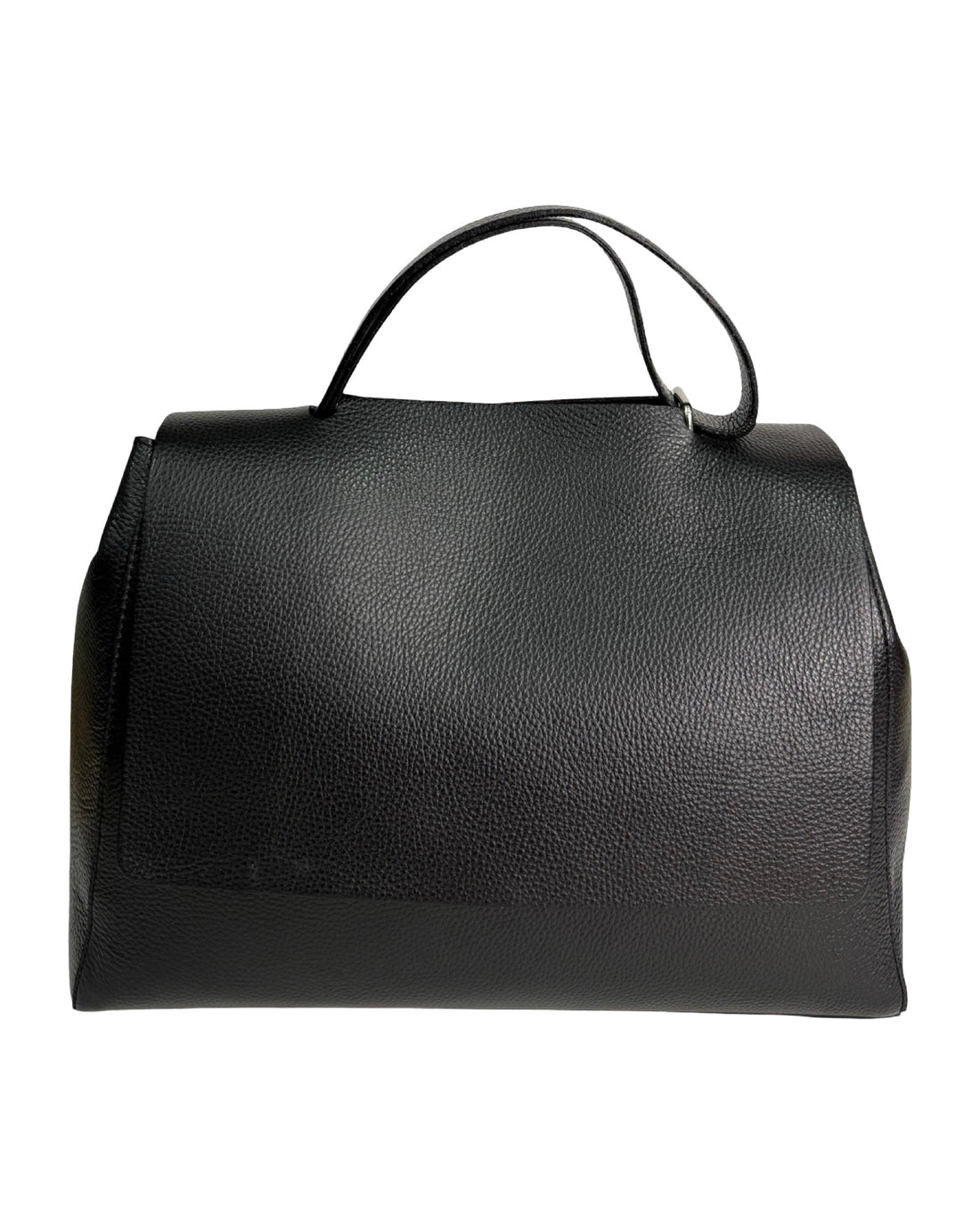 Leila Bag in Dollar Leather Black
