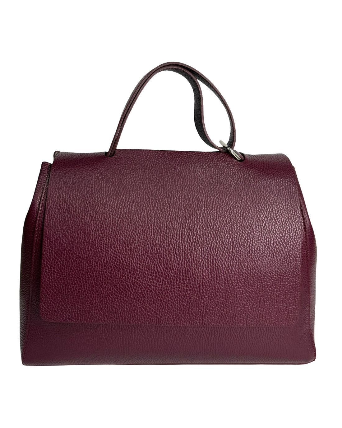 Leila Bag in Dollar Leather Bordeaux