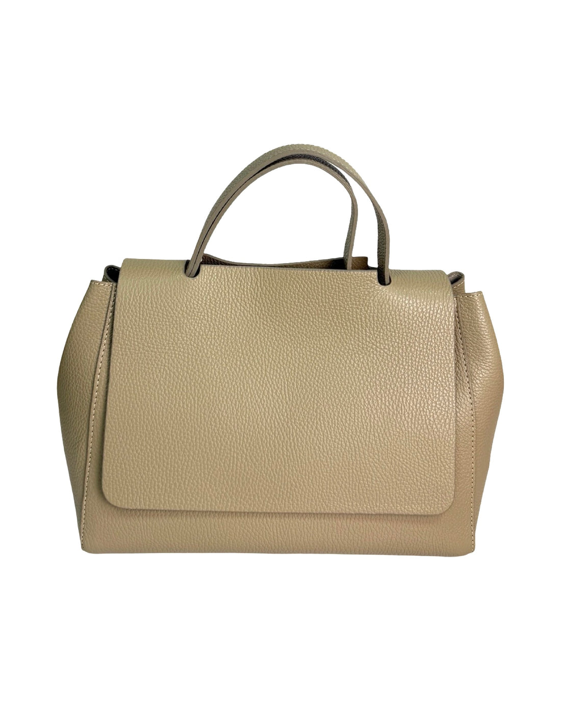 Leila Bag in Dollar Leather Taupe