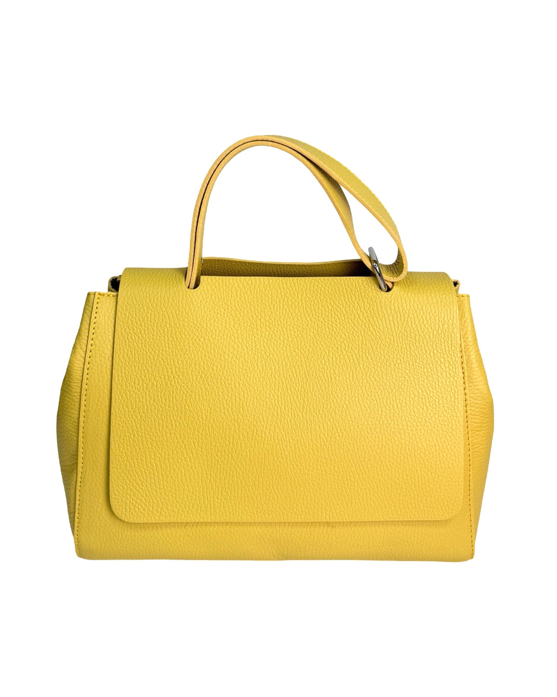 Leila Bag in Dollar Leather Yellow