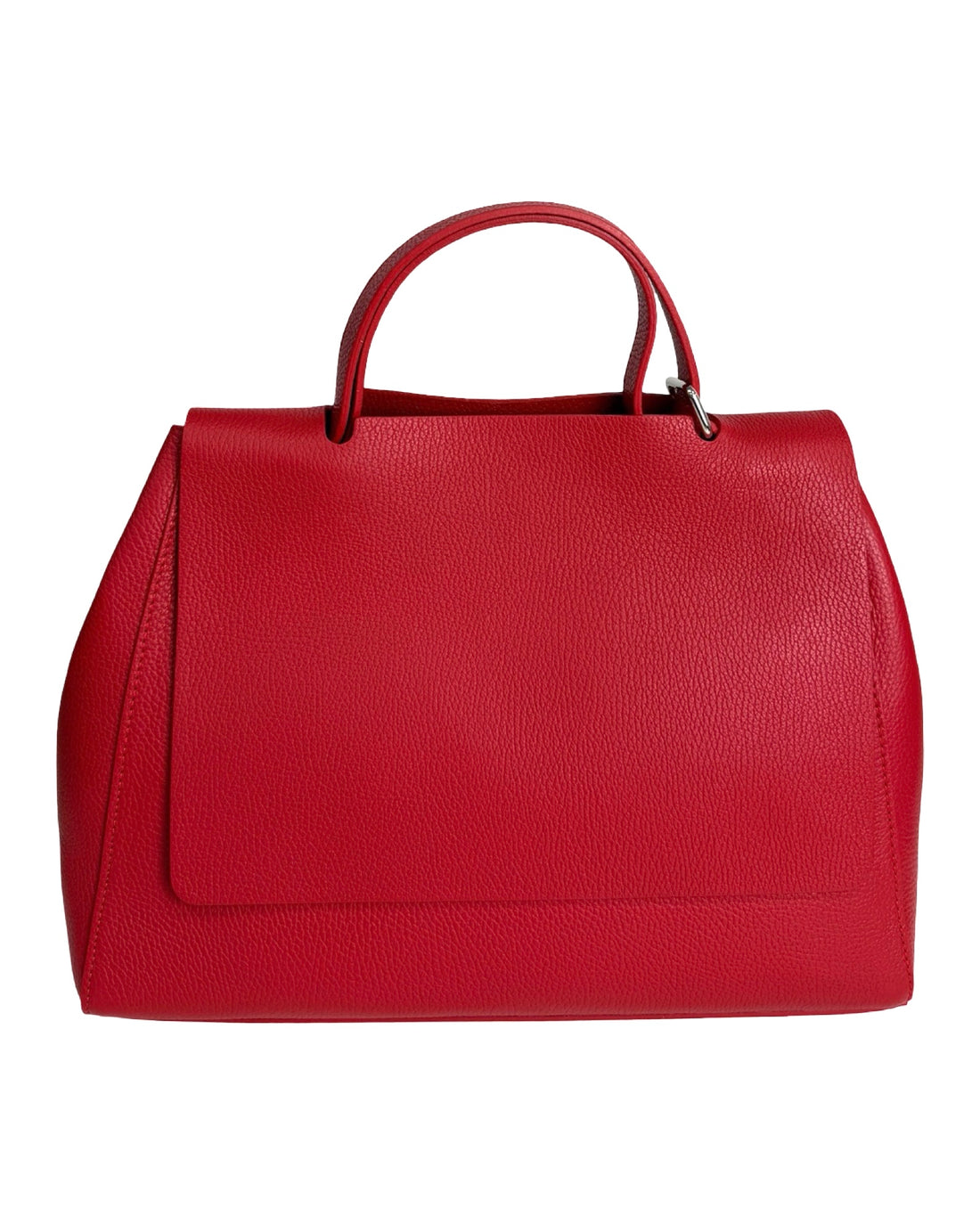 Clarissa Bag in Dollar Leather Red