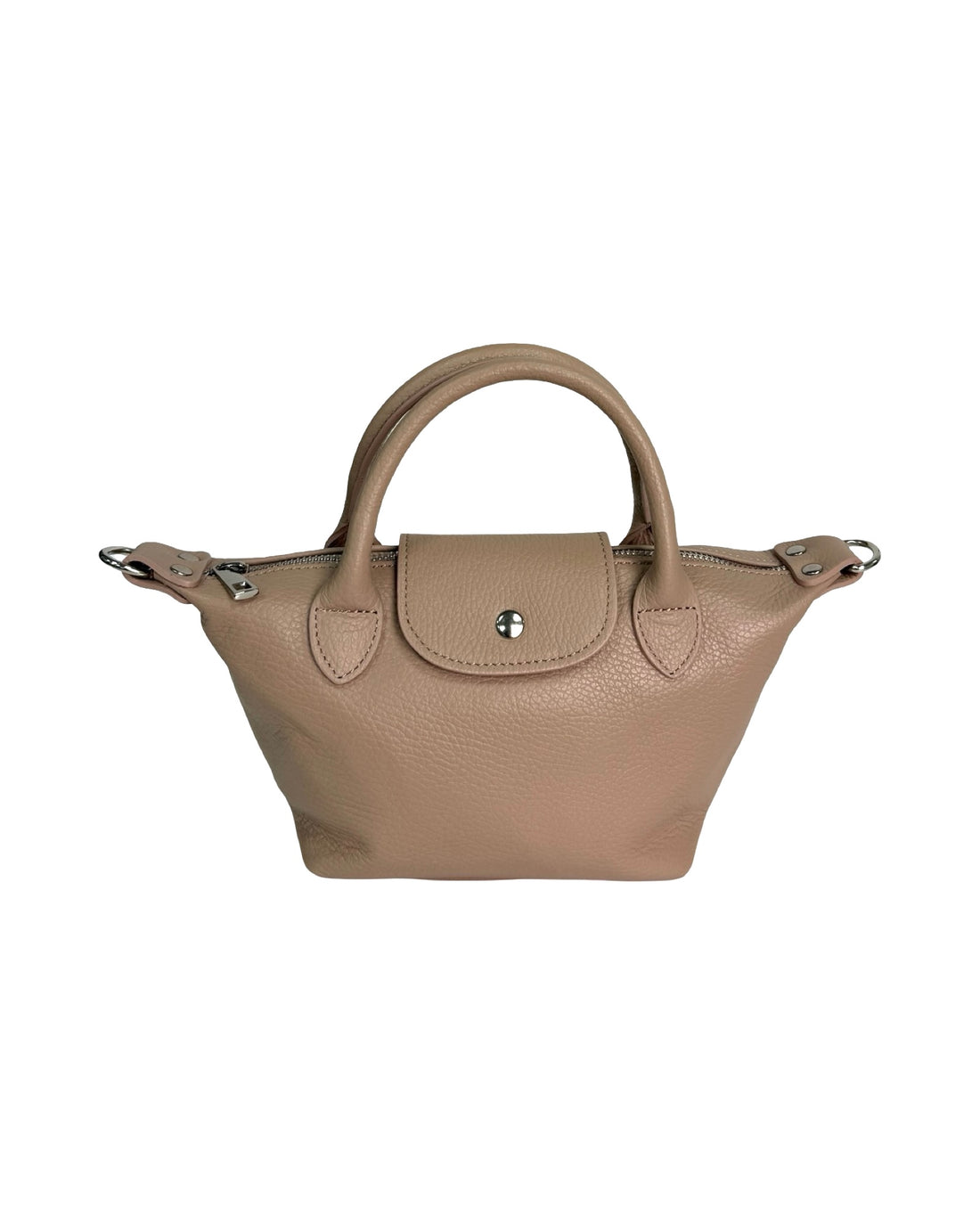 Zelie Bag in Dollar Leather Cipria