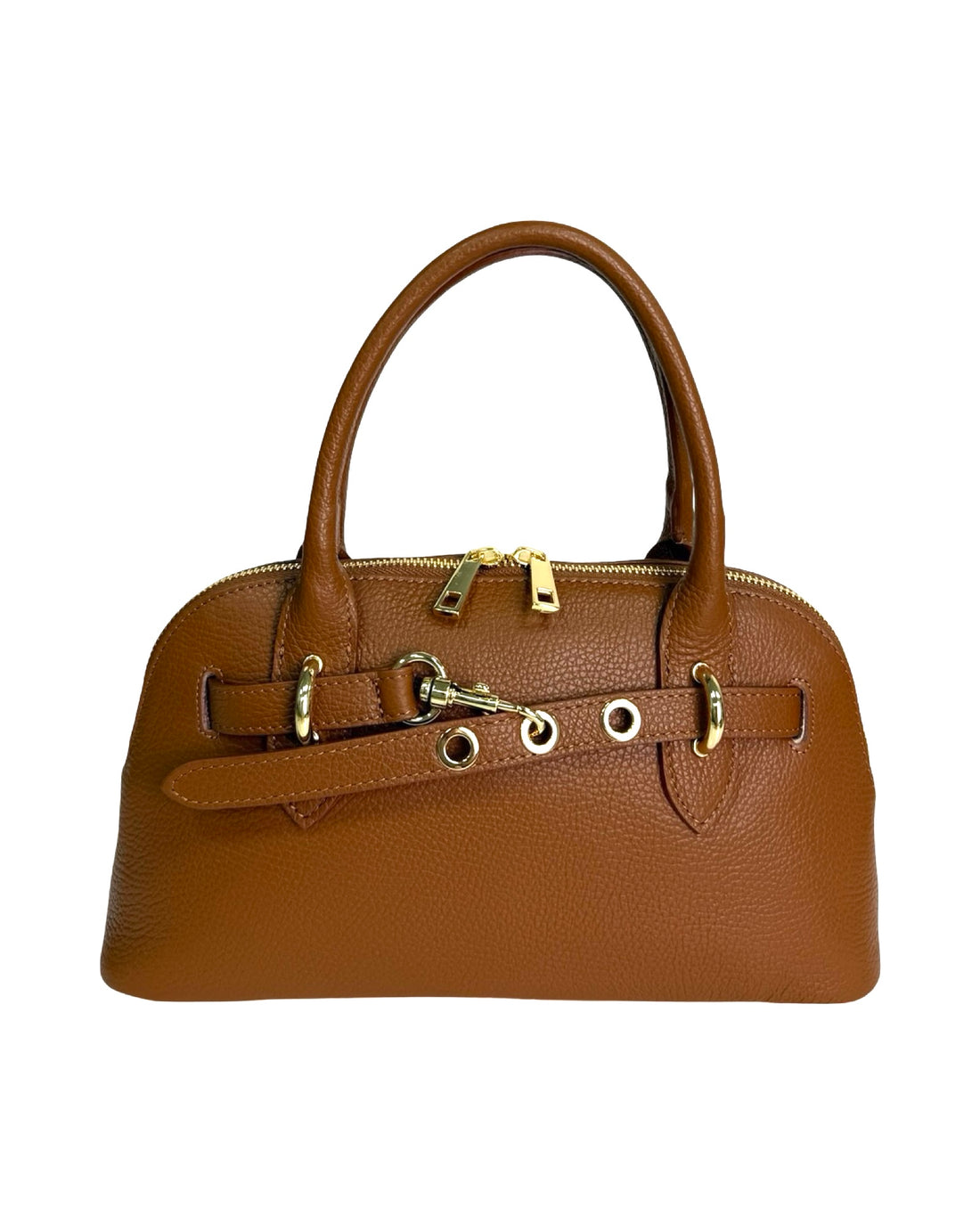 Sissy Bag in Dollar Leather Cuoio