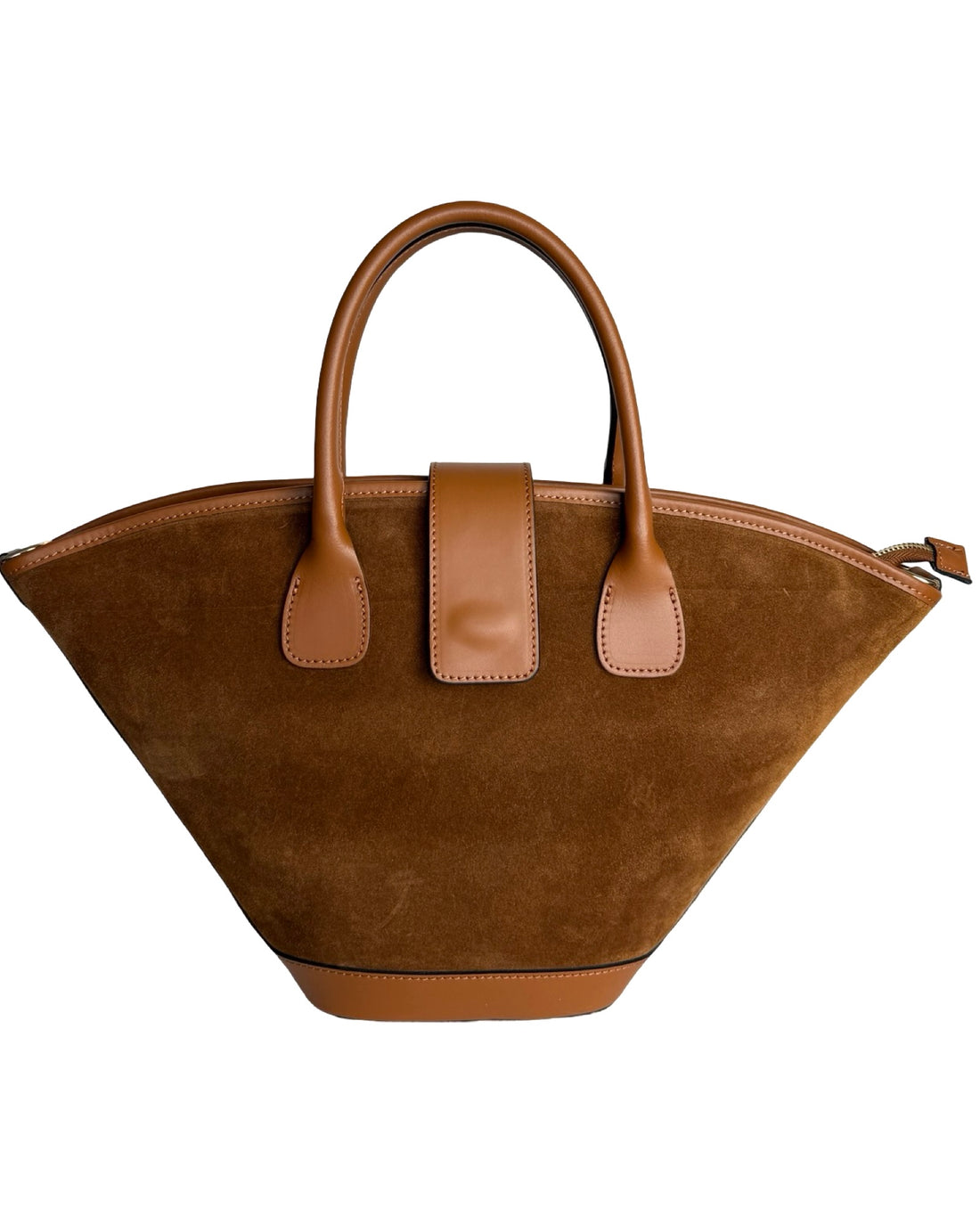 Aria Bag in Suede Cuoio