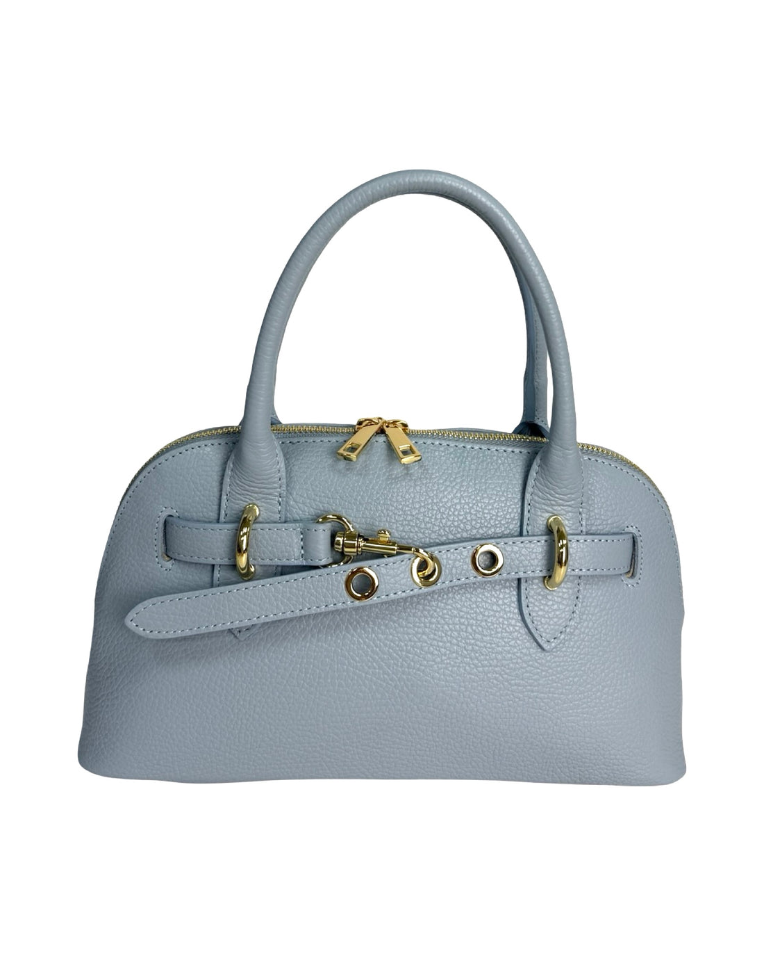Sissy Bag in Dollar Leather Sky Blue