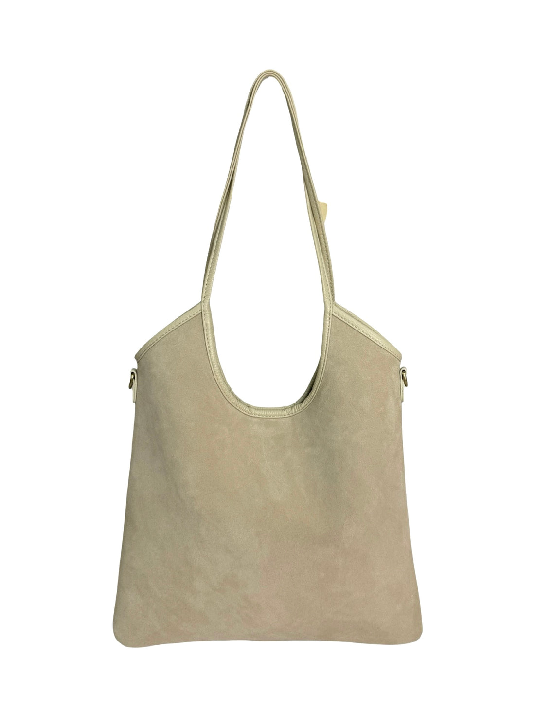 Talia Bag in Suede Beige