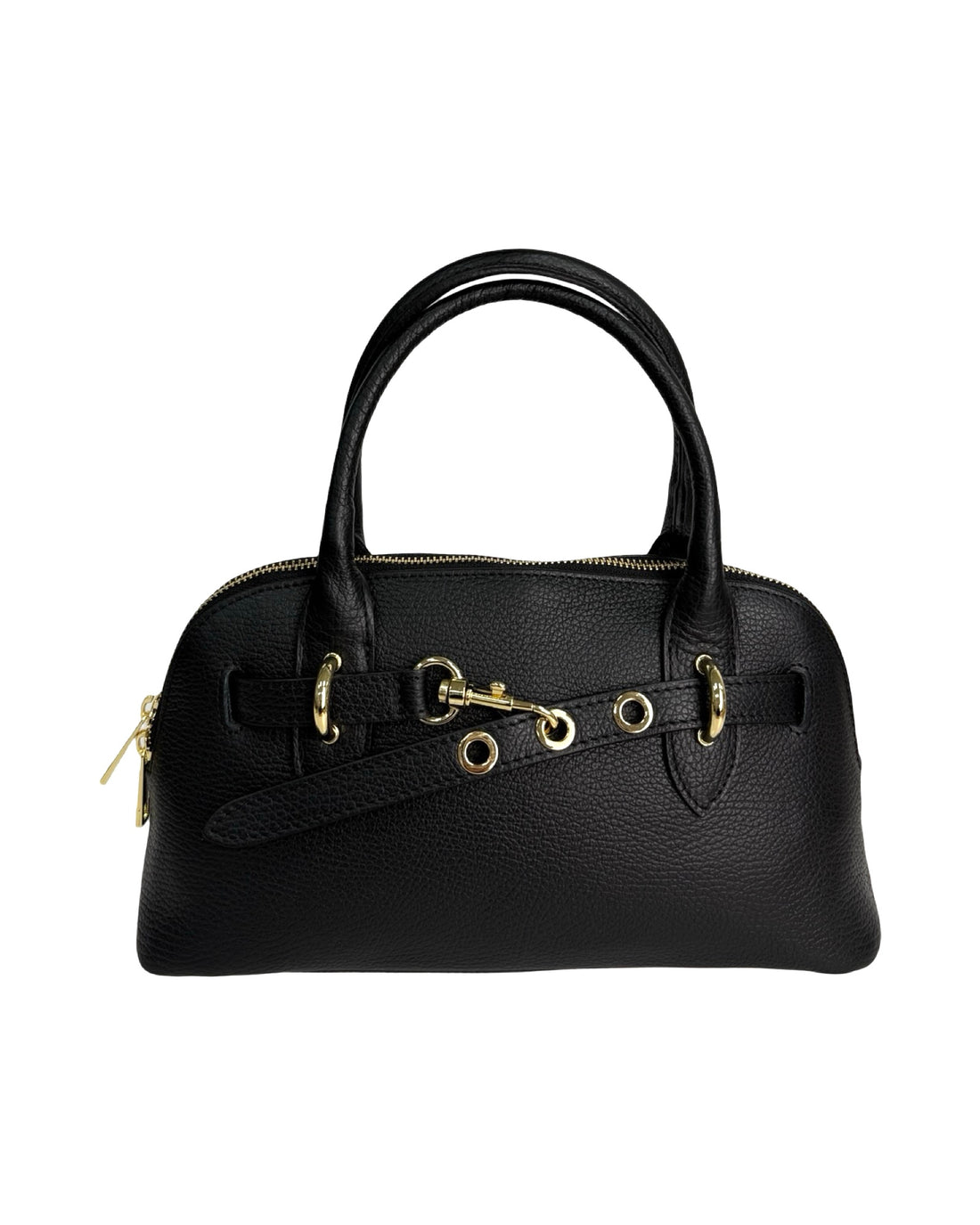 Sissy Bag in Dollar Leather Black