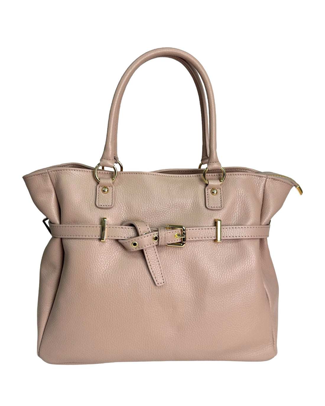 Vittoria Bag in Dollar Leather Cipria