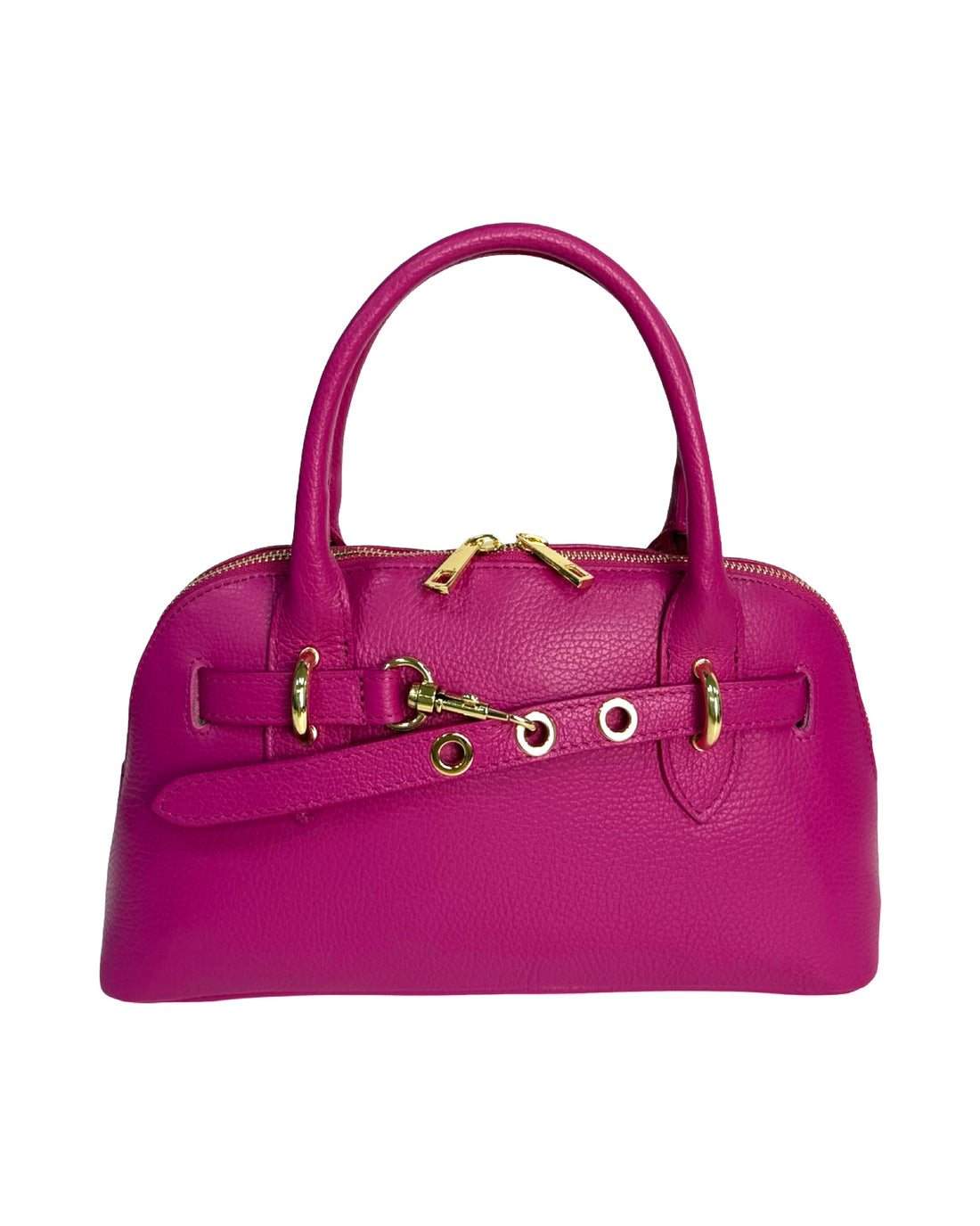 Sissy Bag in Dollar Leather Fuxya