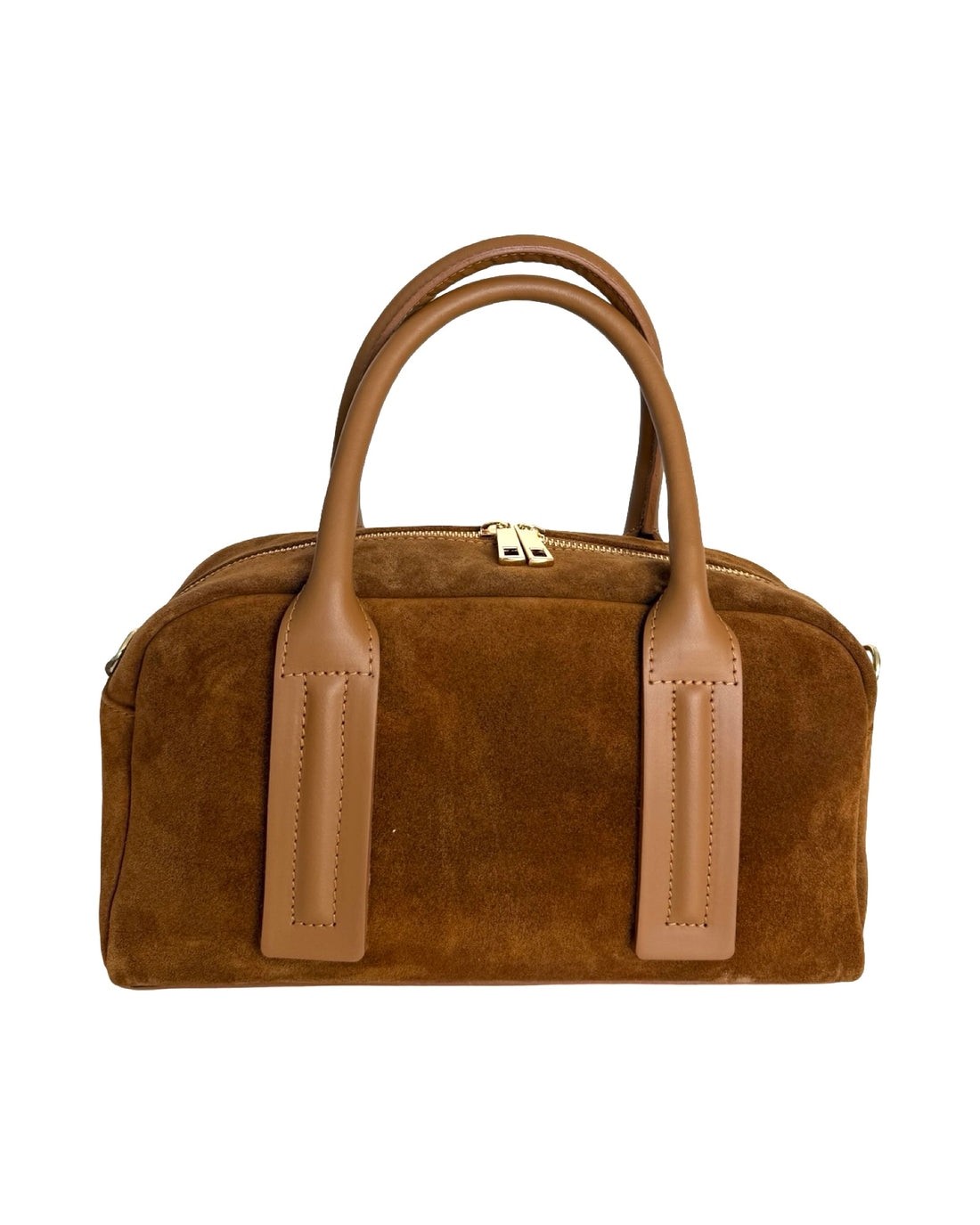 Borsa Solea in pelle scamosciata Cuoio