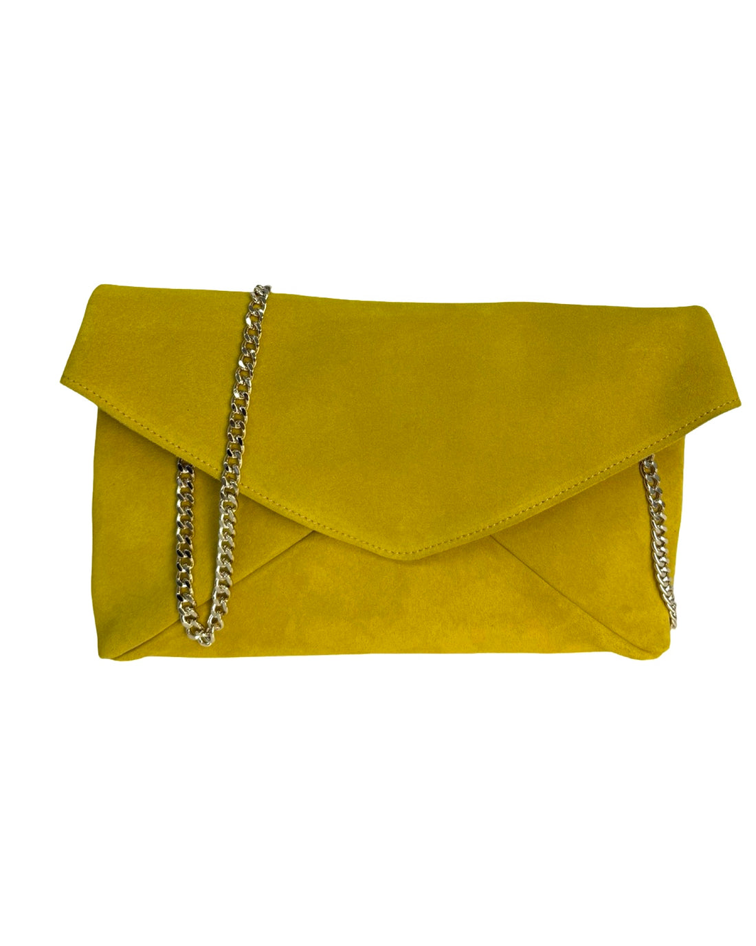 Nina Bag in Suede Lemon Yellow