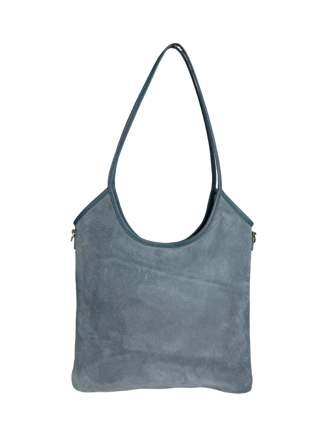 Talia Bag in Suede Avio