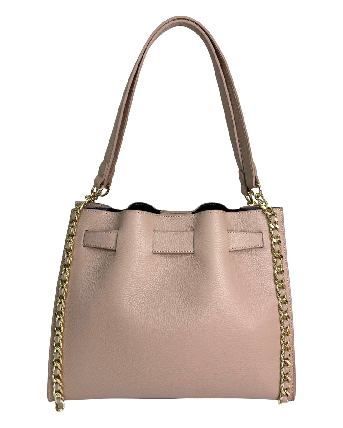 Aurora Bag in Dollar Leather Cipria