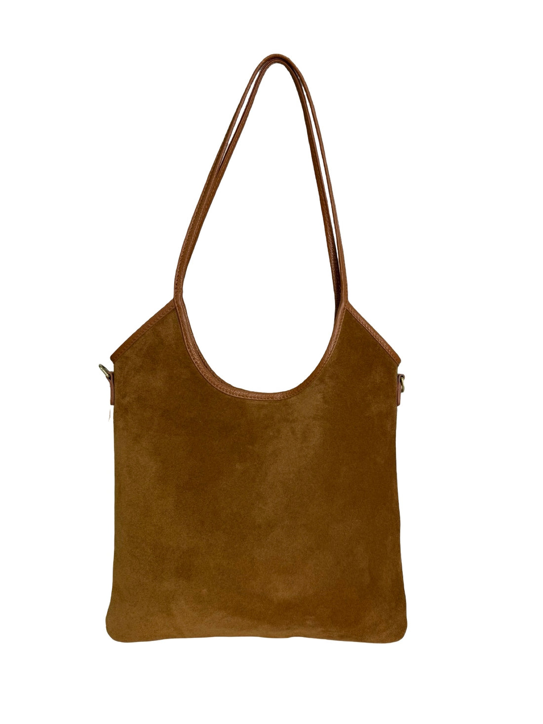 Talia Bag in Suede Cuoio