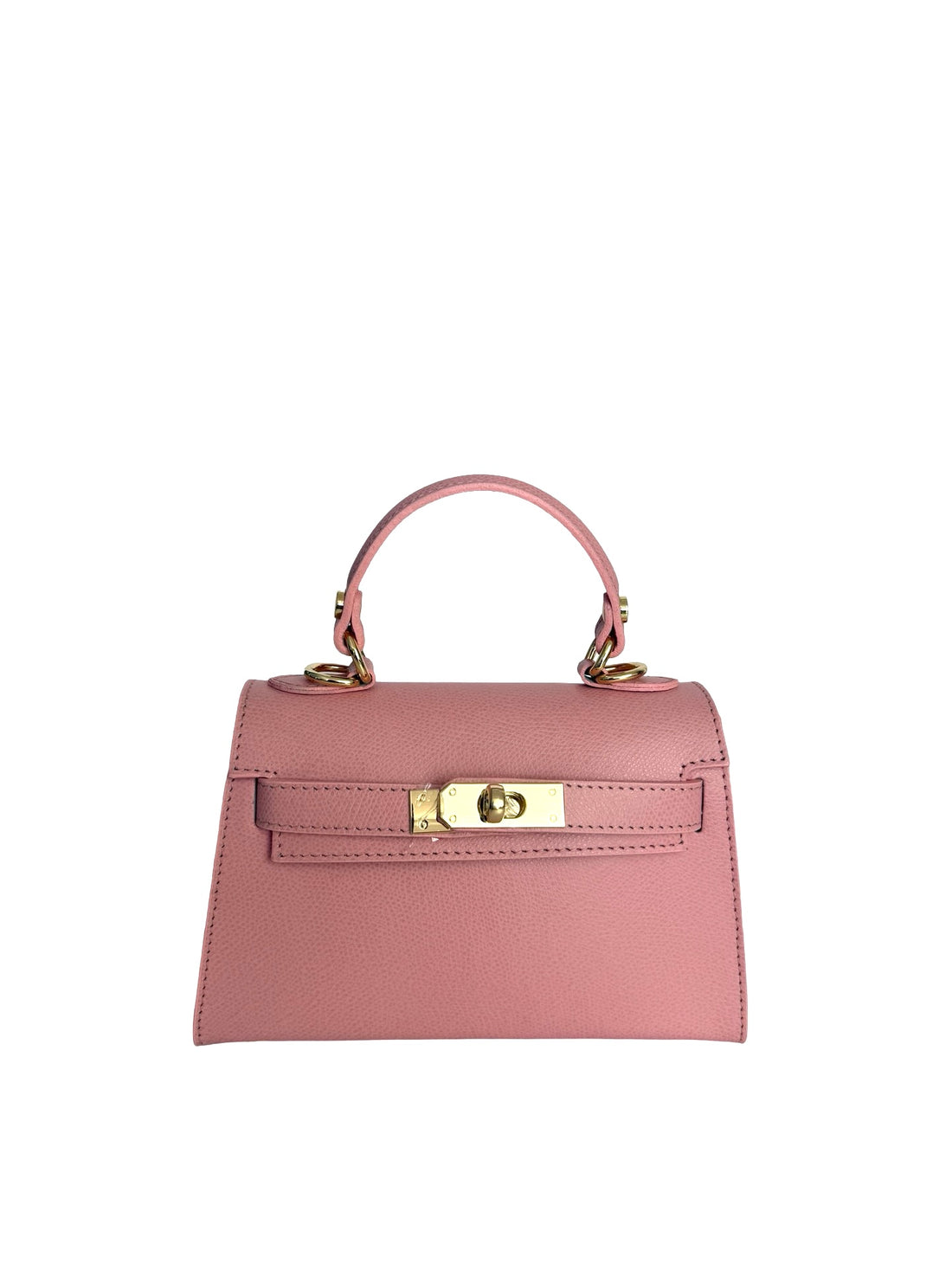 Lola Bag in Dollar Leather Pink