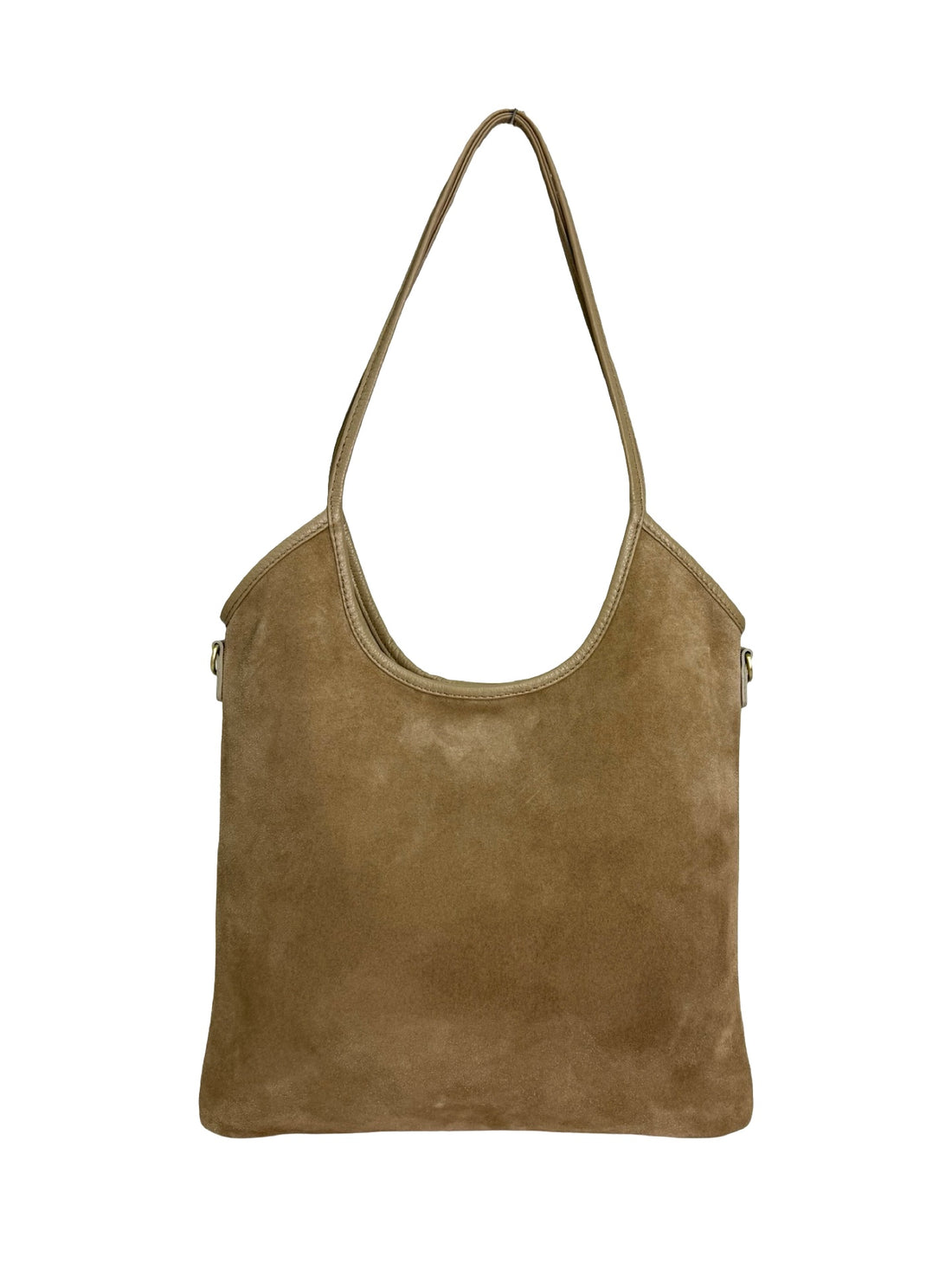 Talia Bag in Suede Taupe