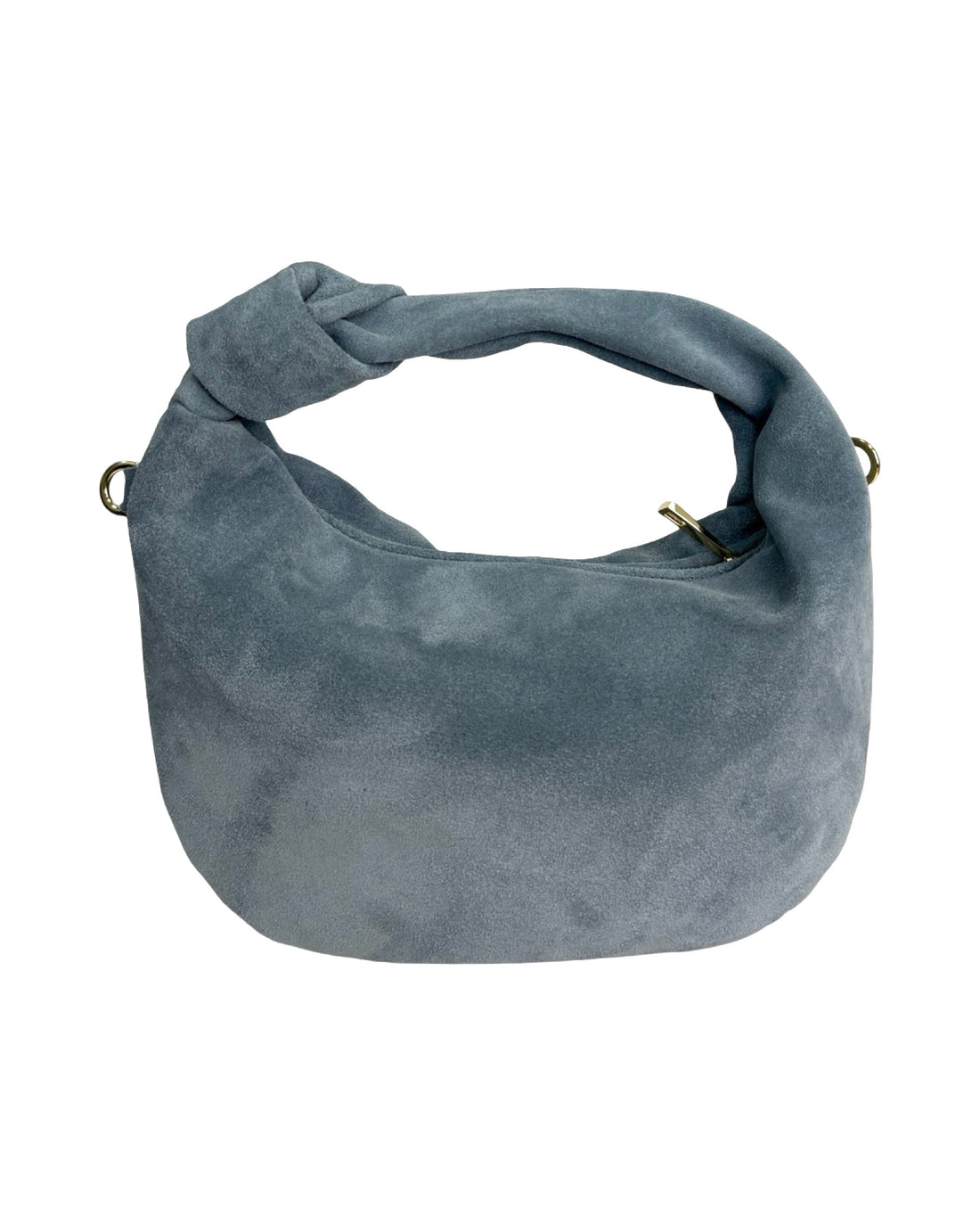 Shally Bag in Suede Blue Navy