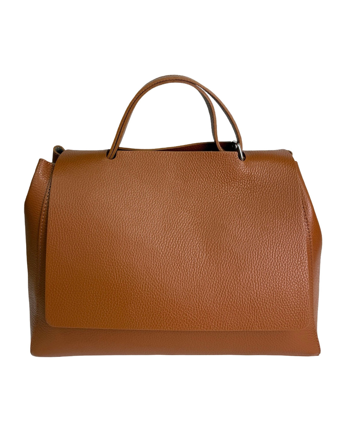 Clarissa Bag in Dollar Leather Cuoio