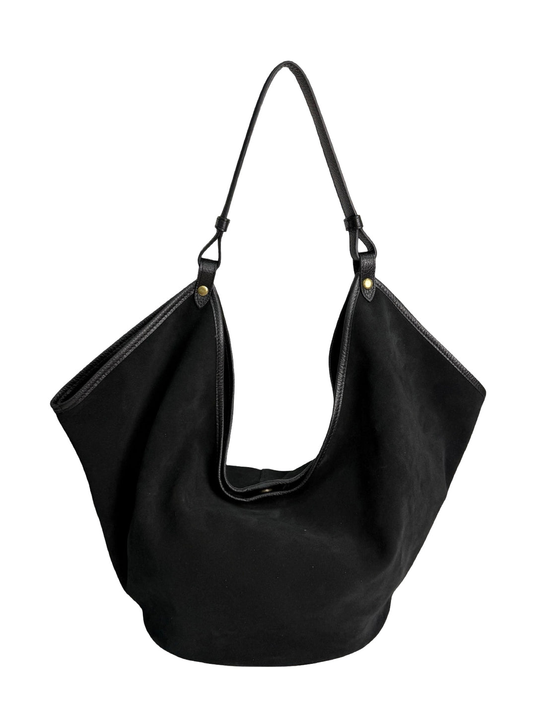 Milly Bag in Suede Black