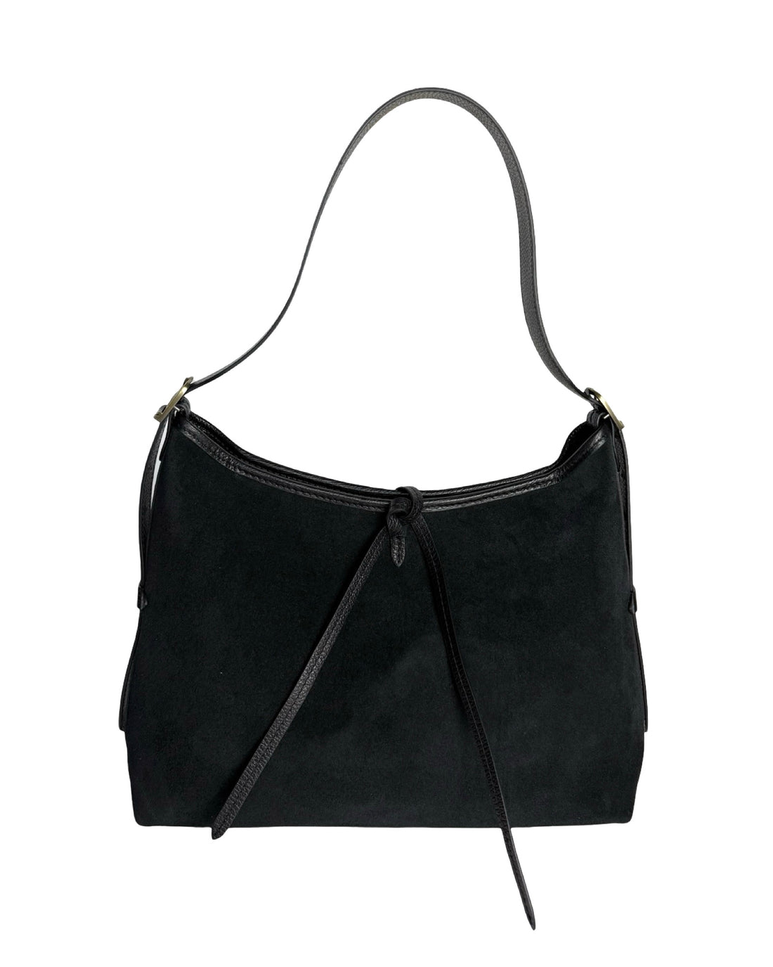 Silva Bag in Suede Black