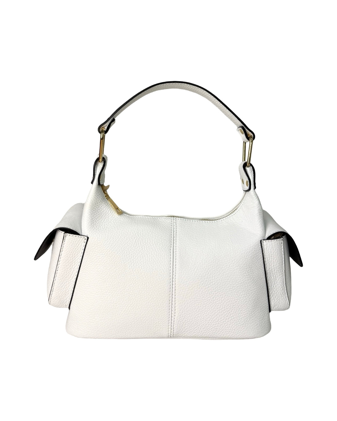 Isadora Bag in Dollar Leather White