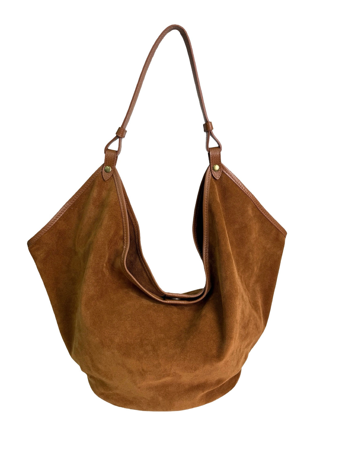 Milly Bag in Suede Cuoio