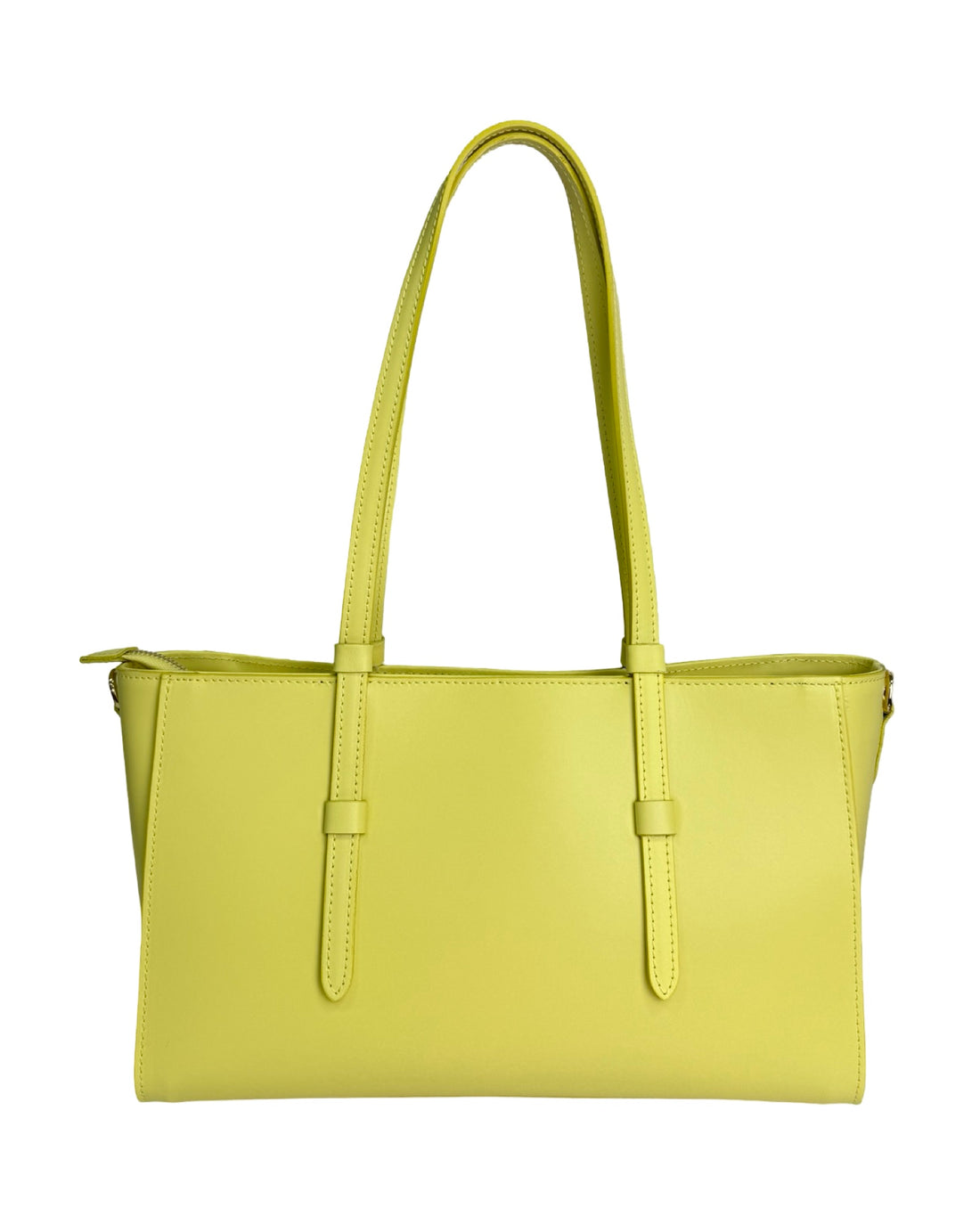 Ambra Bag in Brushed Leather Lemon