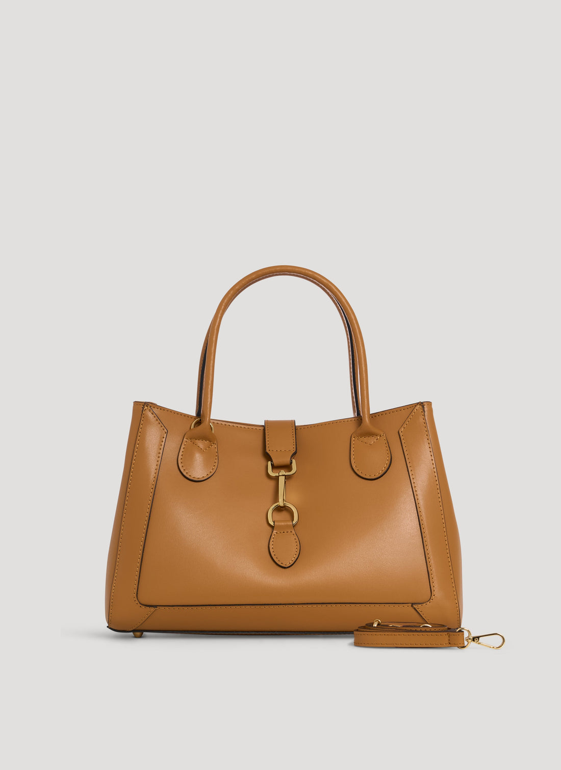 Chloe Micro Bag in Tan Brushed Leather