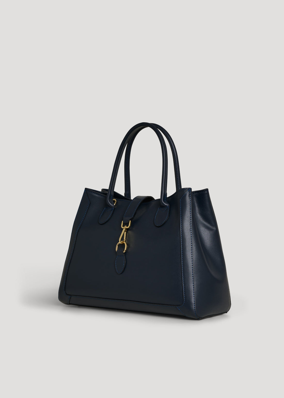 Chloe Bag in Navy Blue Brushed Leather