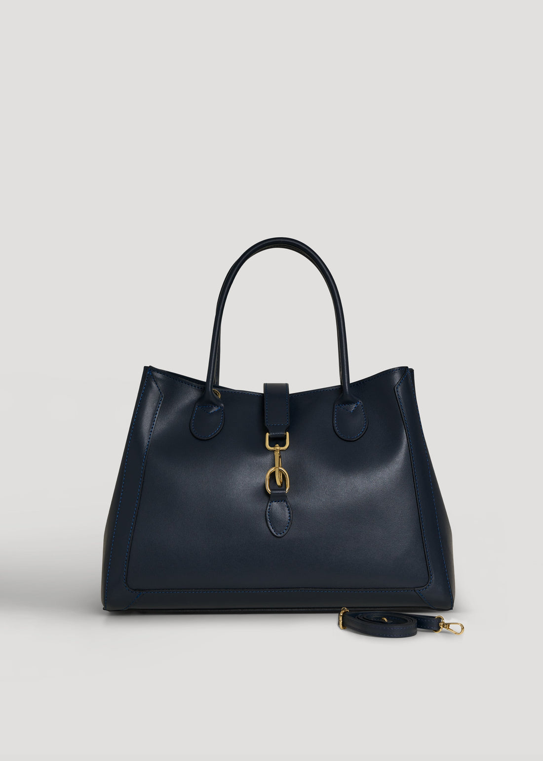 Chloe Bag in Navy Blue Brushed Leather