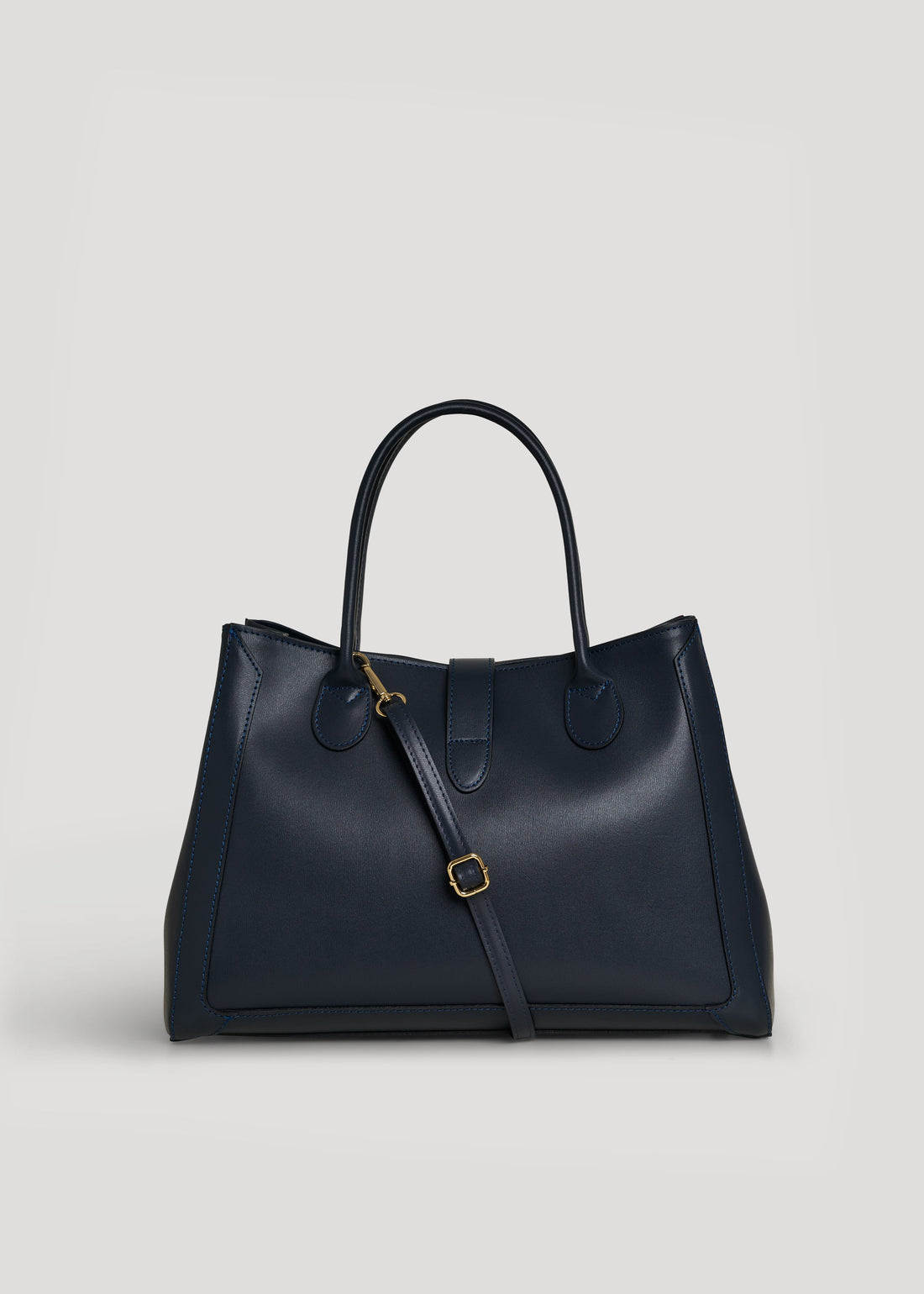 Chloe Bag in Navy Blue Brushed Leather