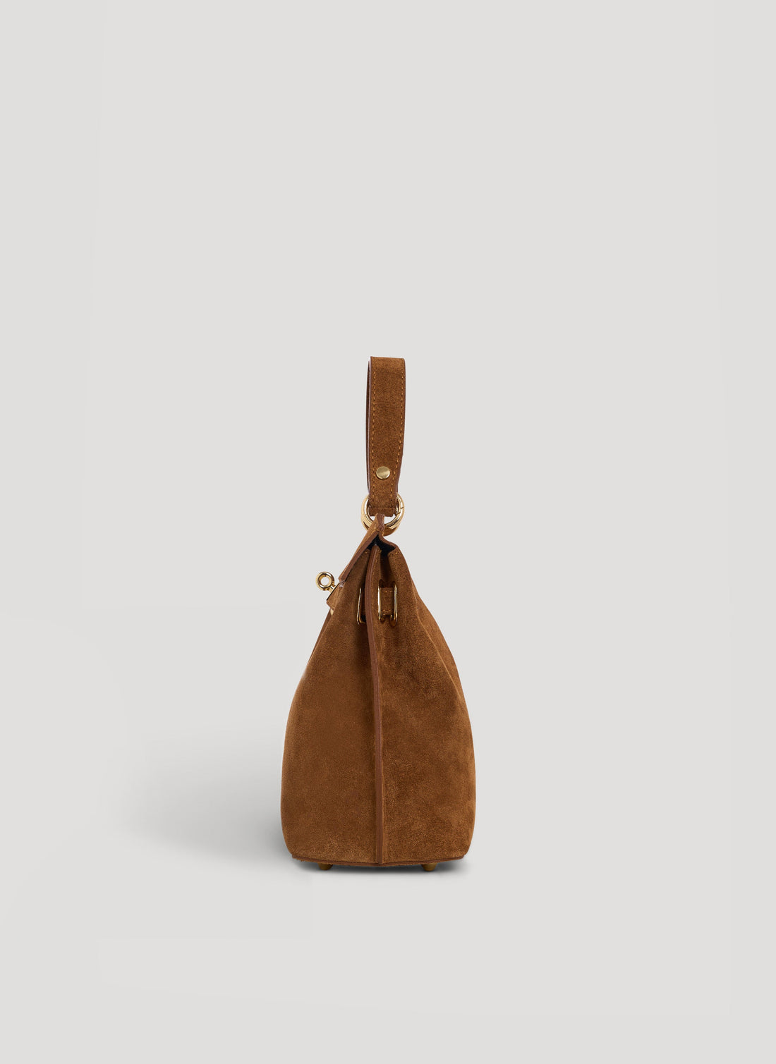 Giselle Bag in Tan Suede
