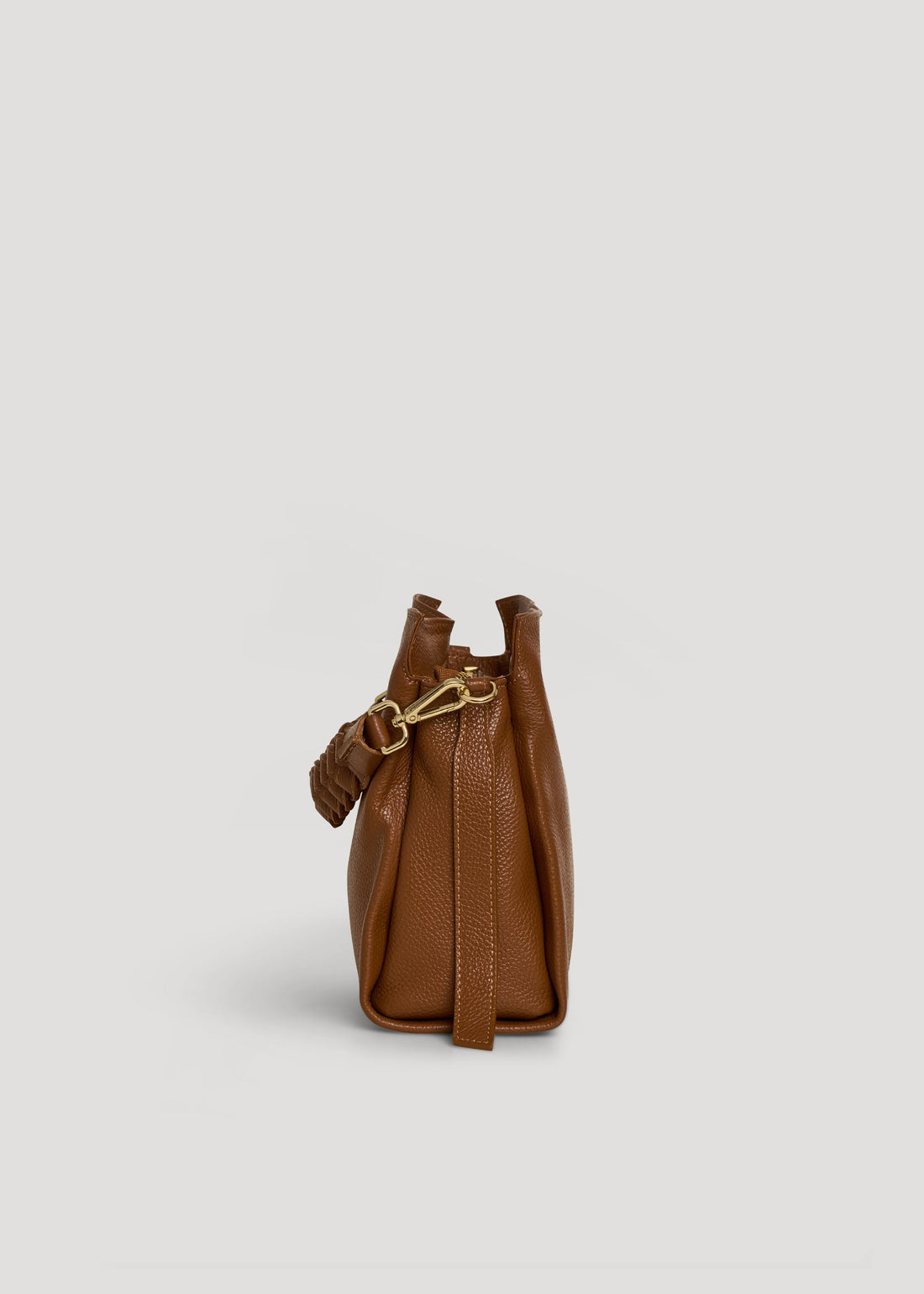 Dollaro Cuoio Leather Braid Bag