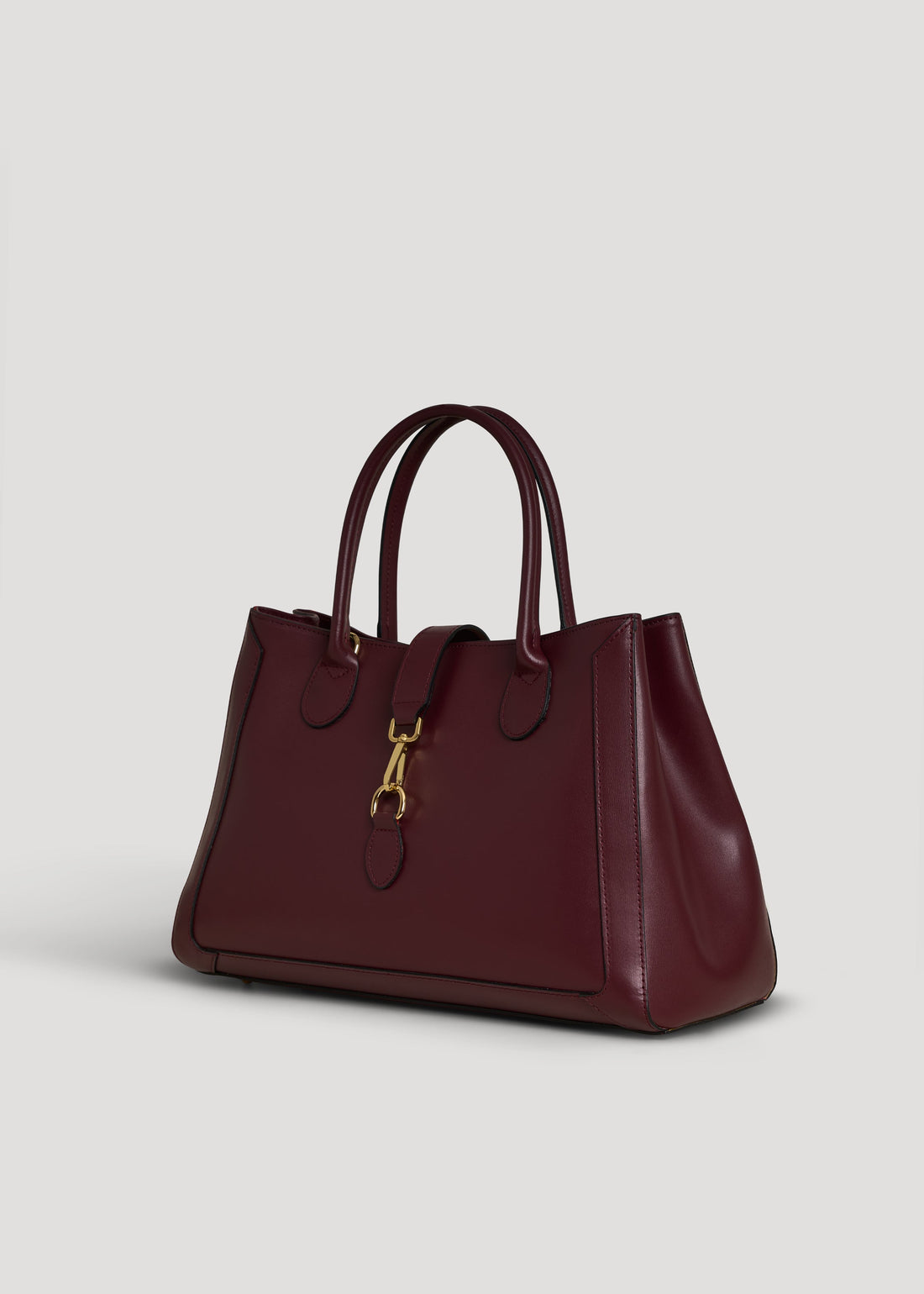 Chloe Bag in Burgundy Brushed Leather