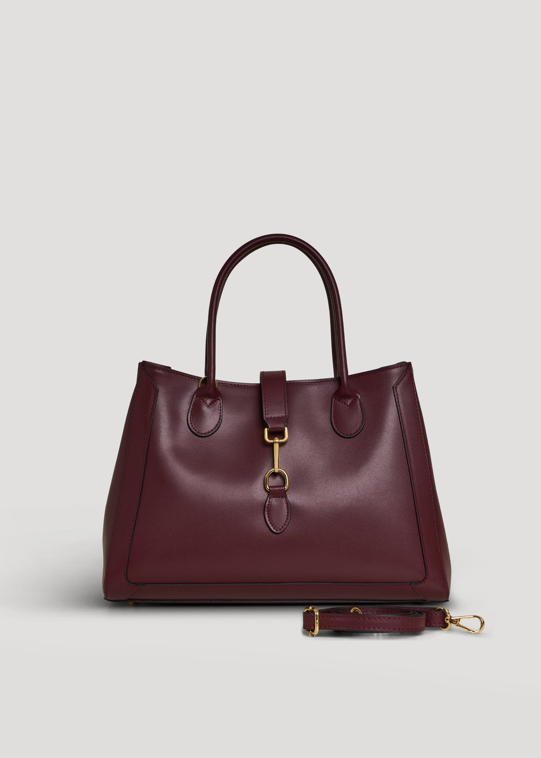 Chloe Bag in Burgundy Brushed Leather