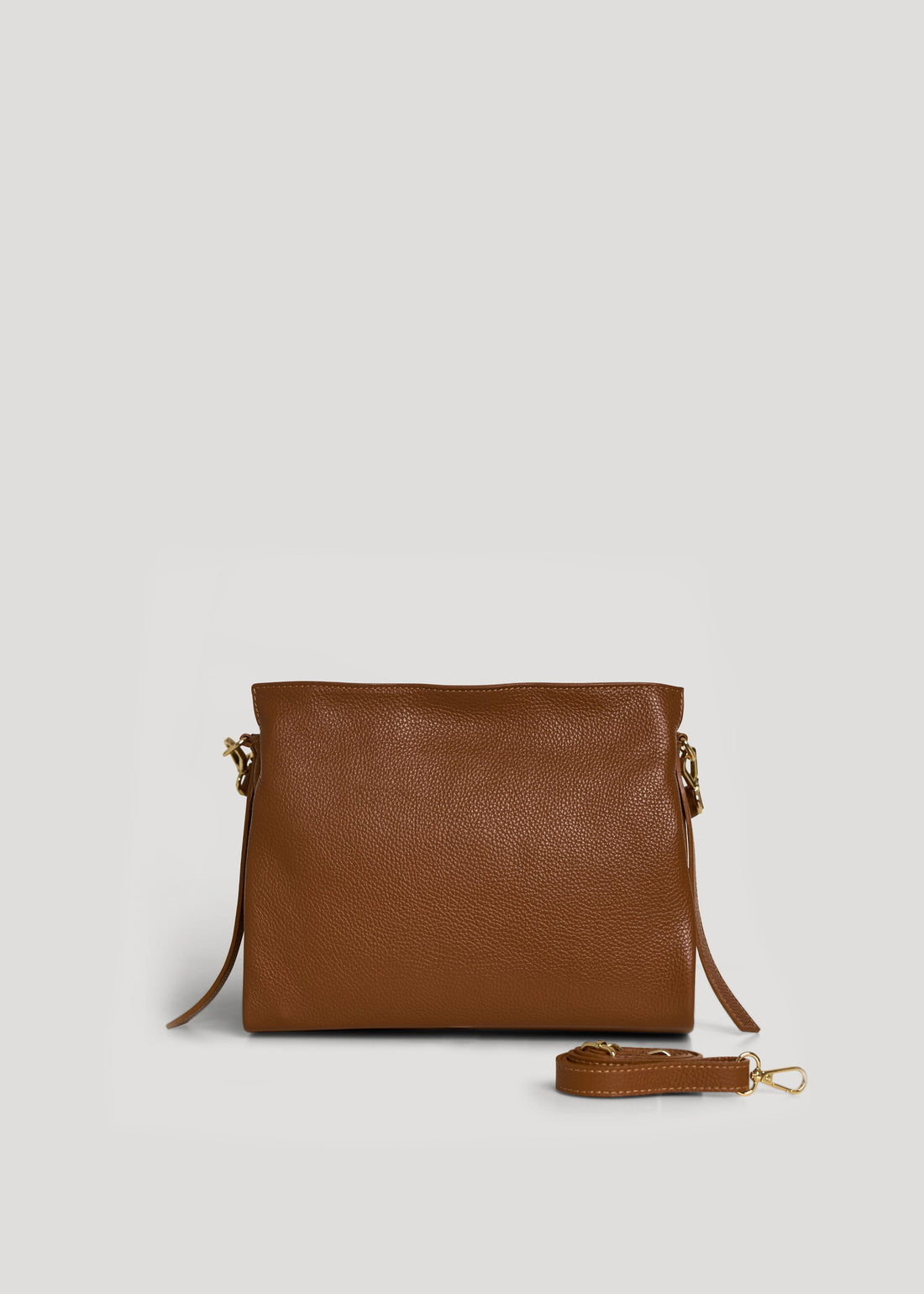 Braid Micro Bag in Dollaro Cuoio Leather