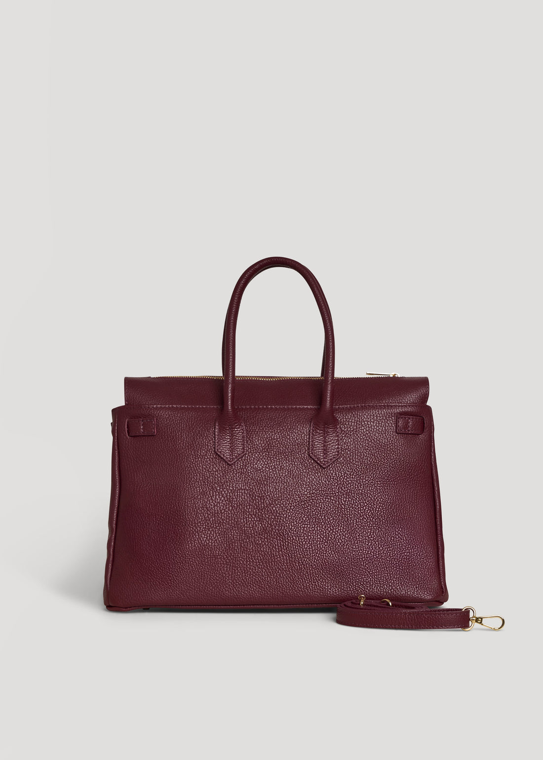 Elizabeth Bag in Burgundy Togo Leather