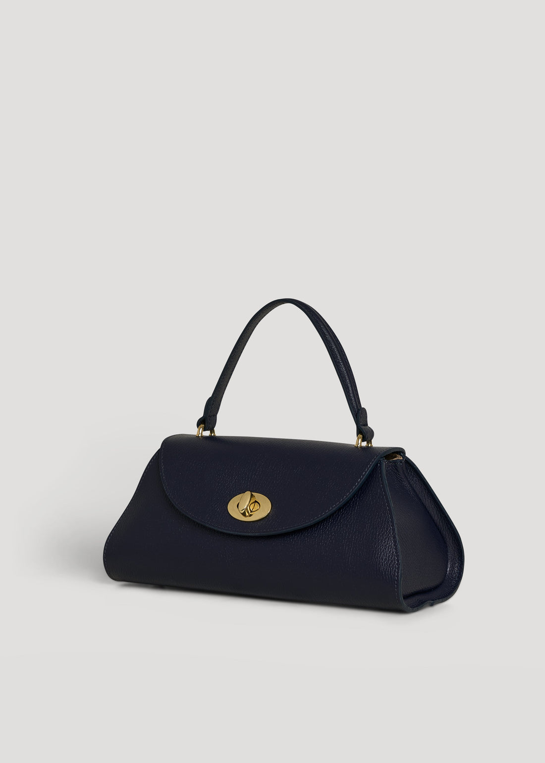 Florence Bag in Navy Blue Togo Leather