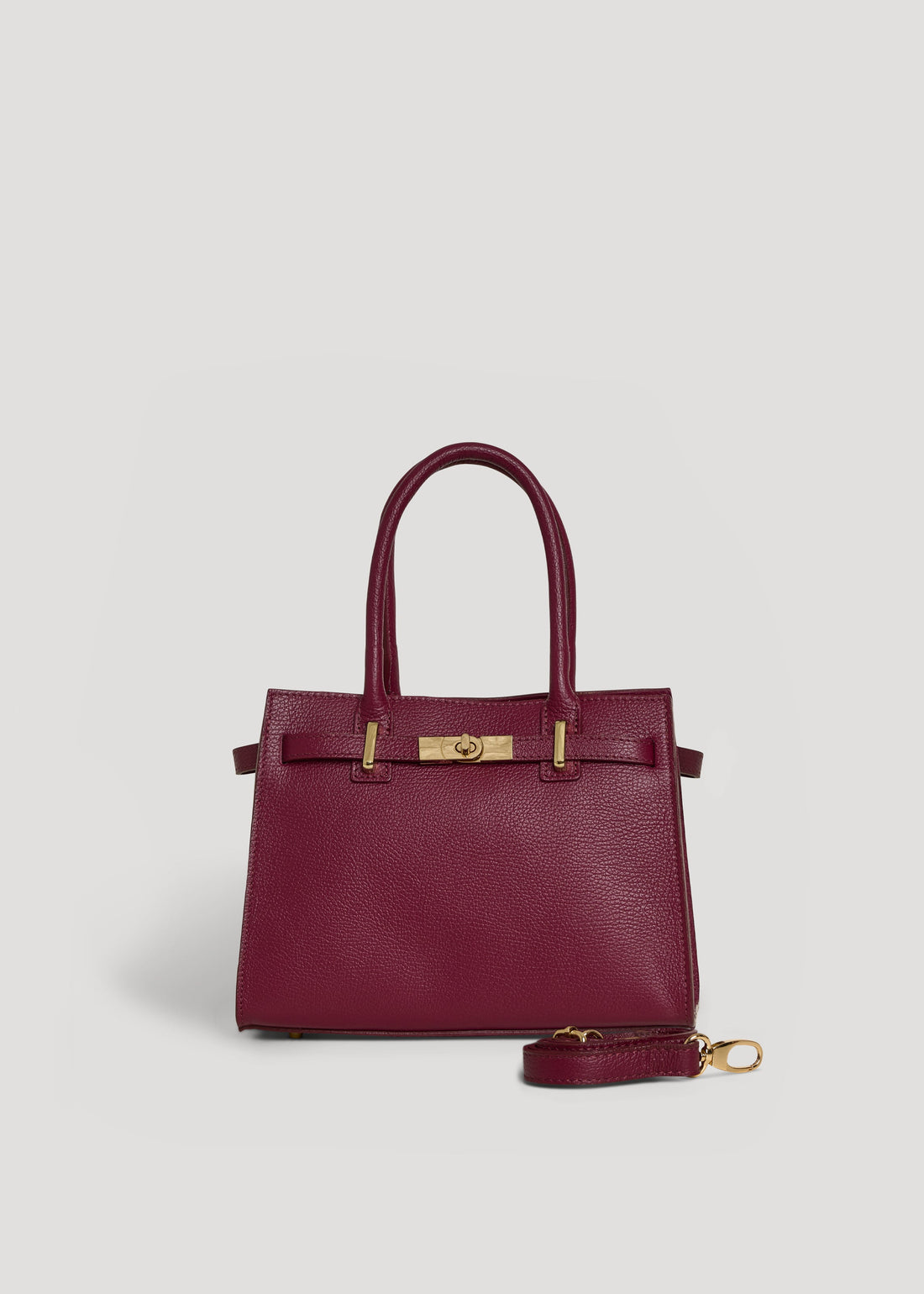 Grace Bag in Burgundy Togo Leather
