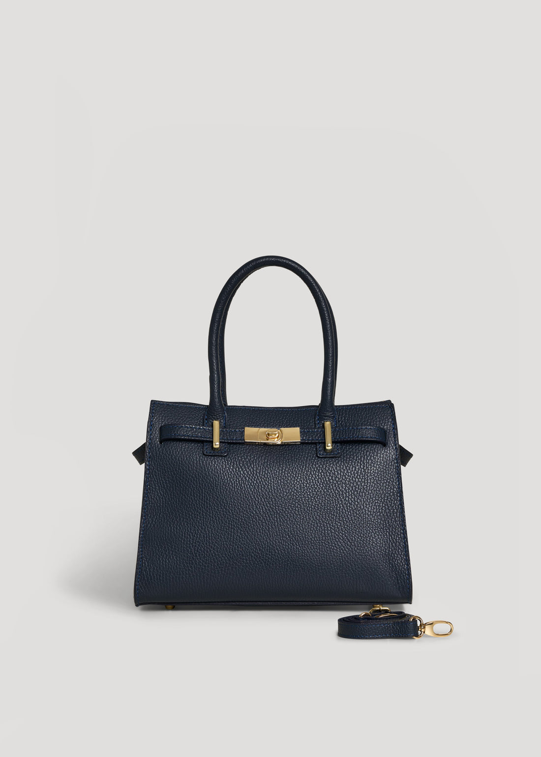 Grace Bag in Navy Blue Togo Leather