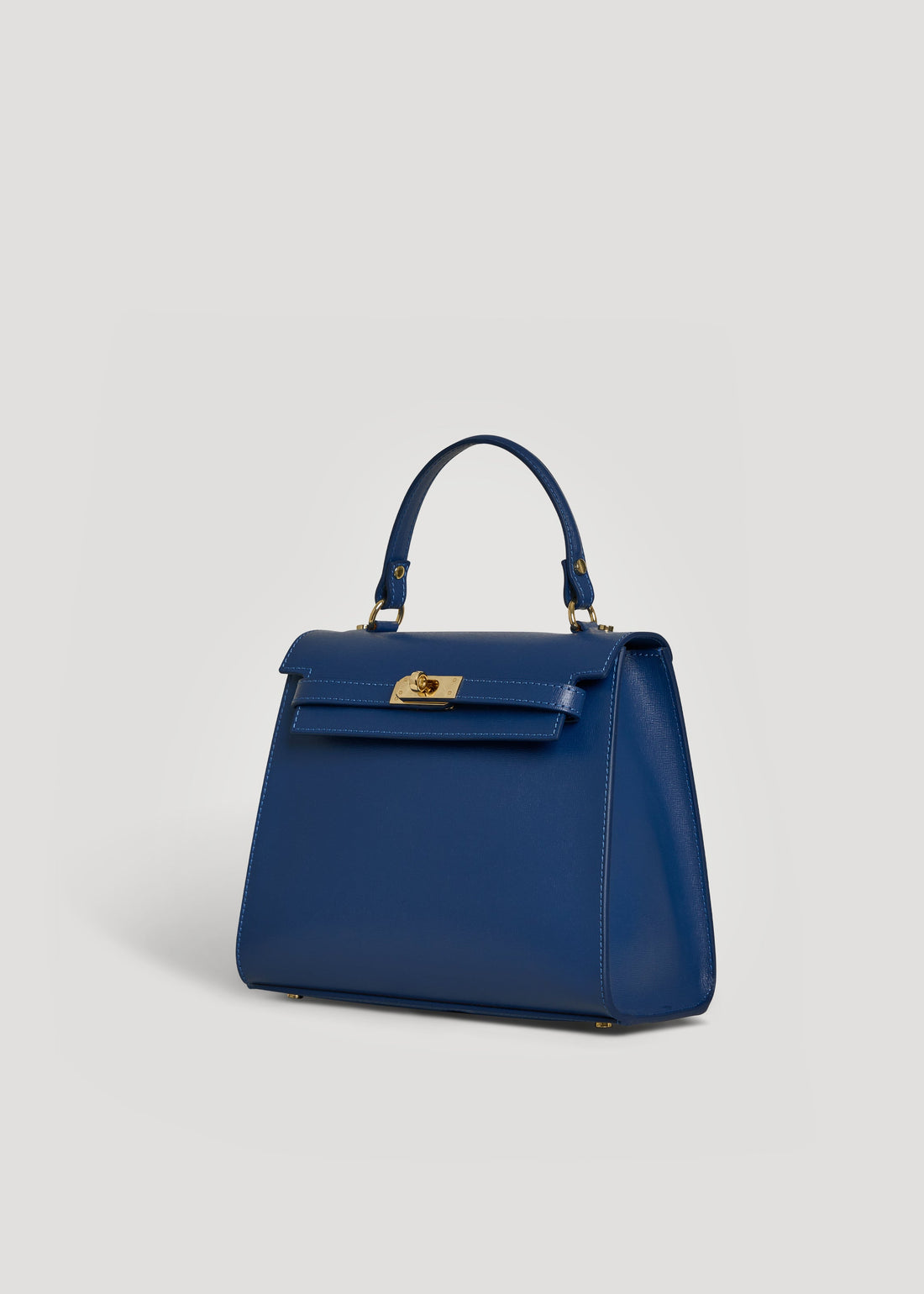 Zaira Bag in Blue Navy Saffiano Leather