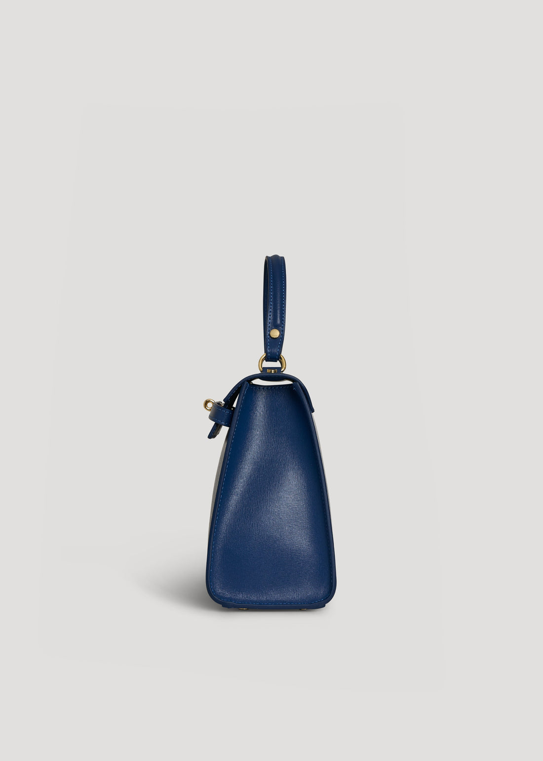Zaira Bag in Blue Navy Saffiano Leather
