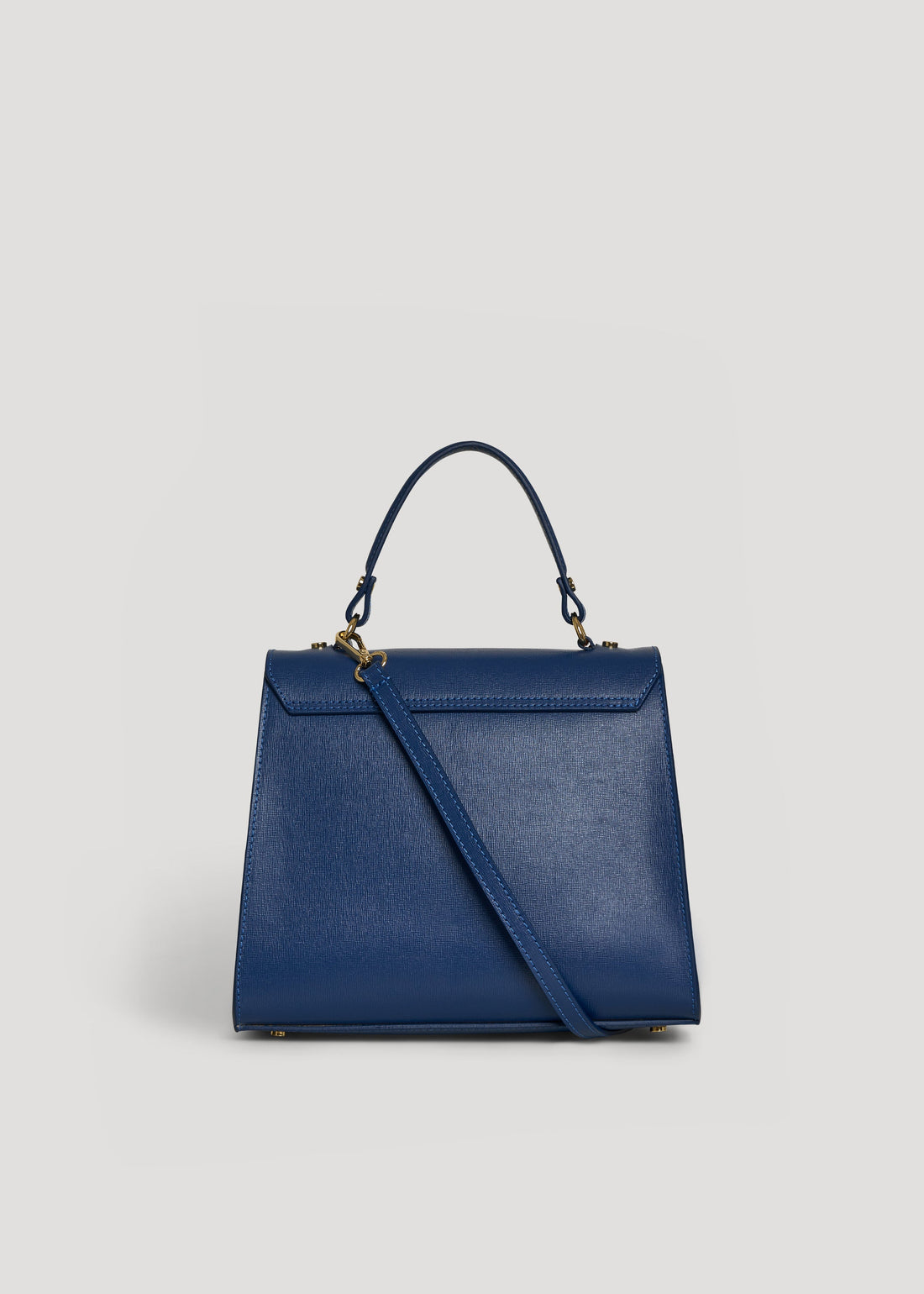 Zaira Bag in Blue Navy Saffiano Leather