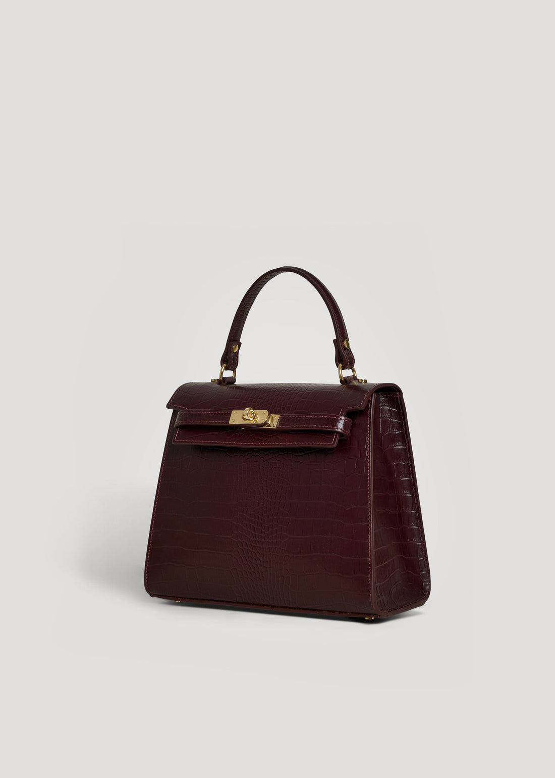 Zaira Limited Edition Bag in Boedeaux Coco Leather