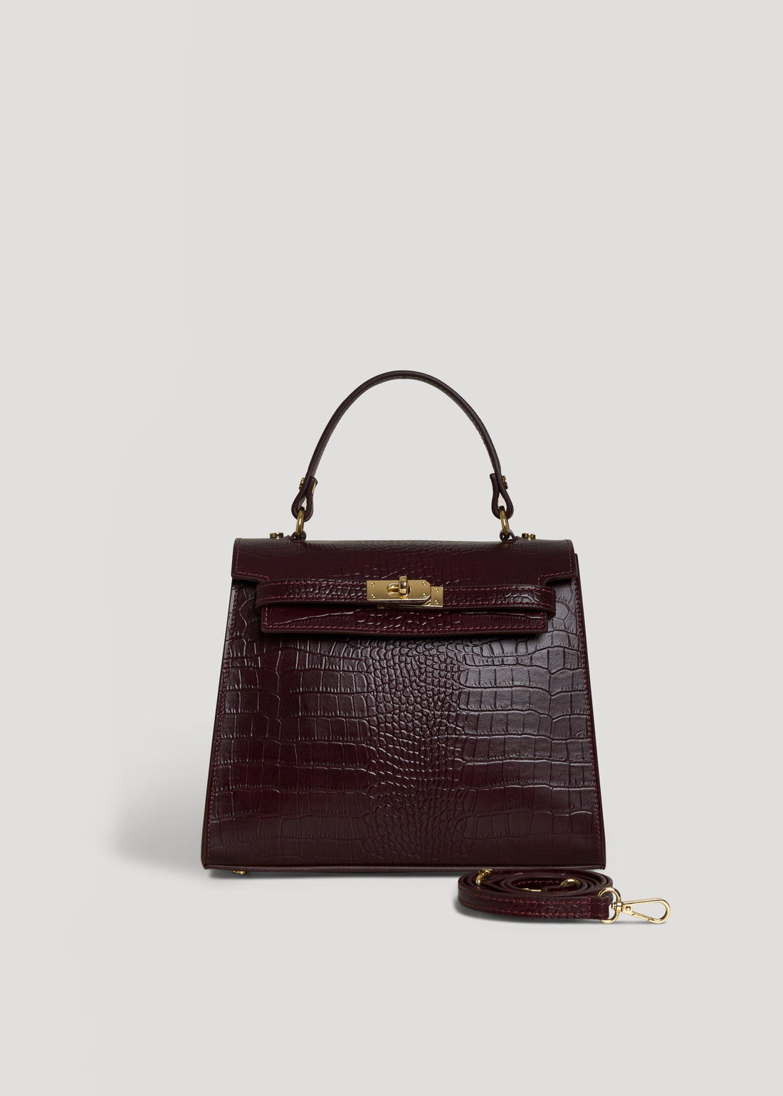 Zaira Limited Edition Bag in Boedeaux Coco Leather