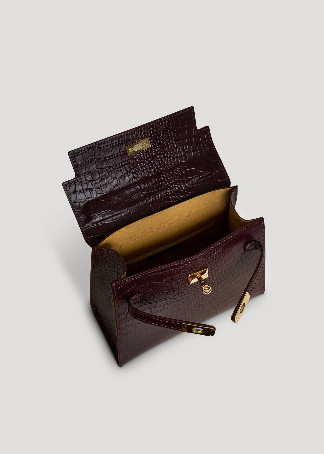 Zaira Limited Edition Bag in Boedeaux Coco Leather